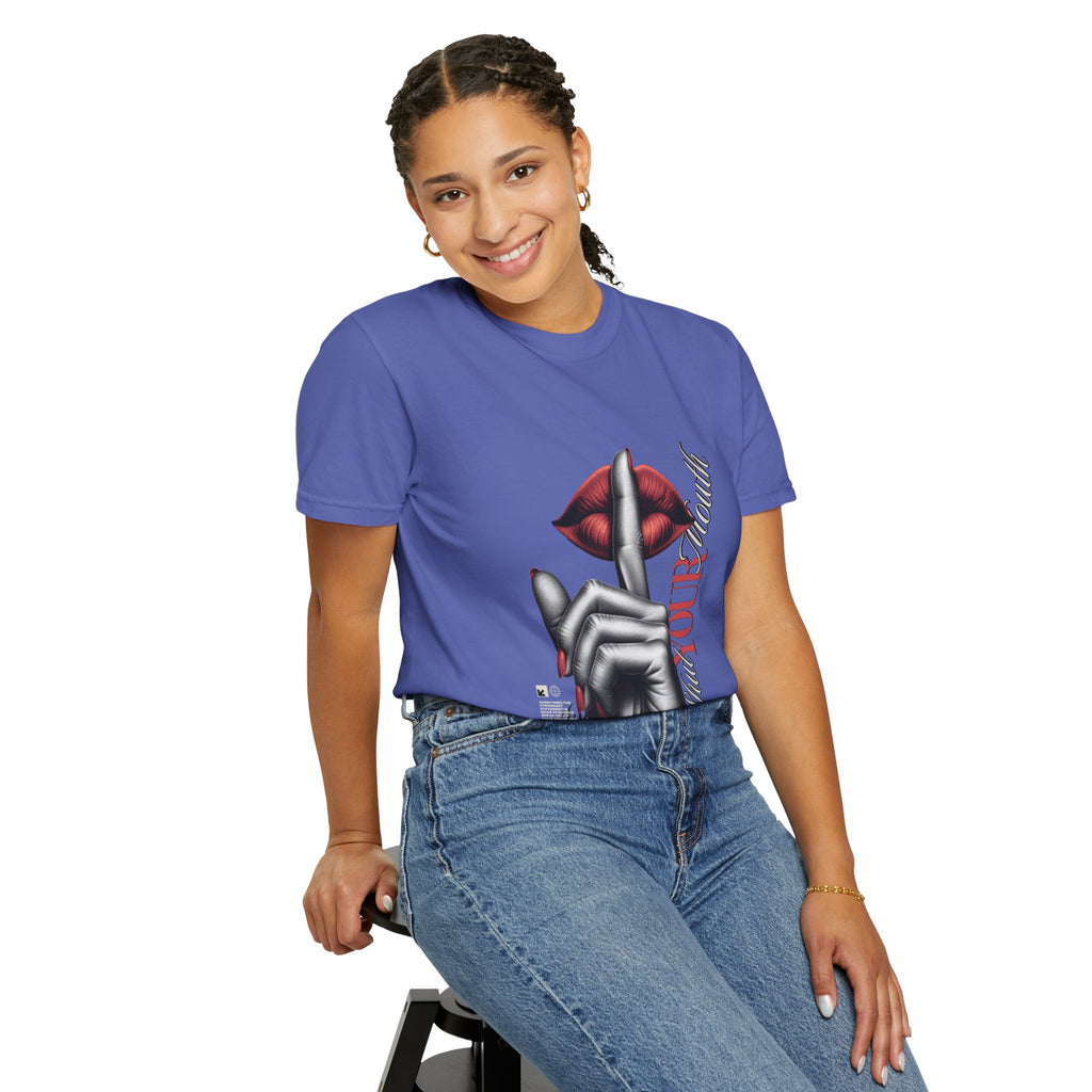 Dyed T-shirt - Big Moma Print