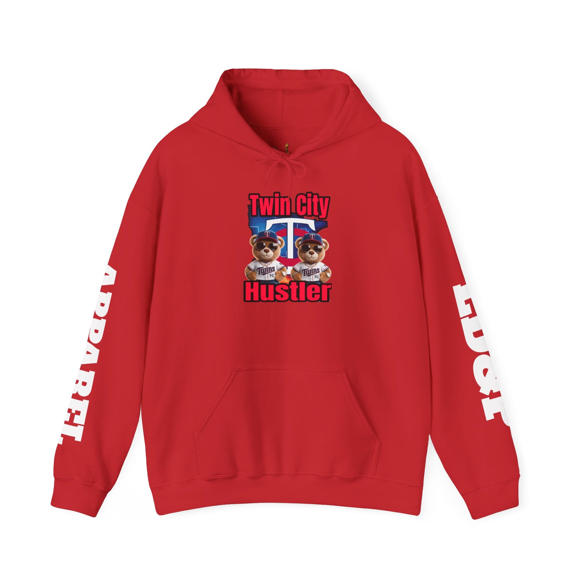 Hooded Sweatshirt - Twin City HUSTLER