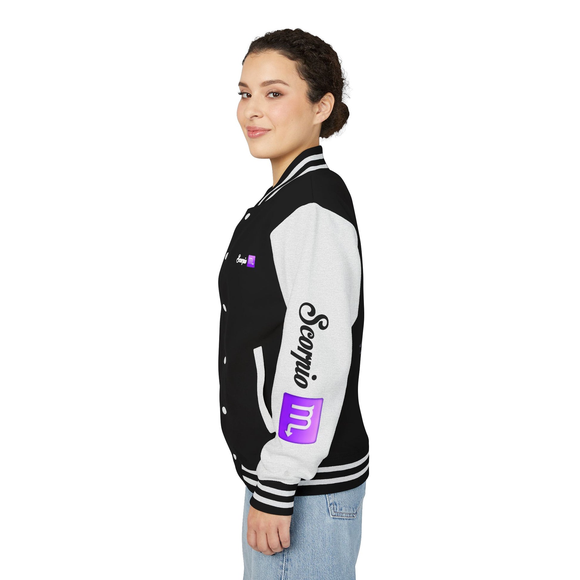 Letterman Jacket Scorpio Zodiac Design