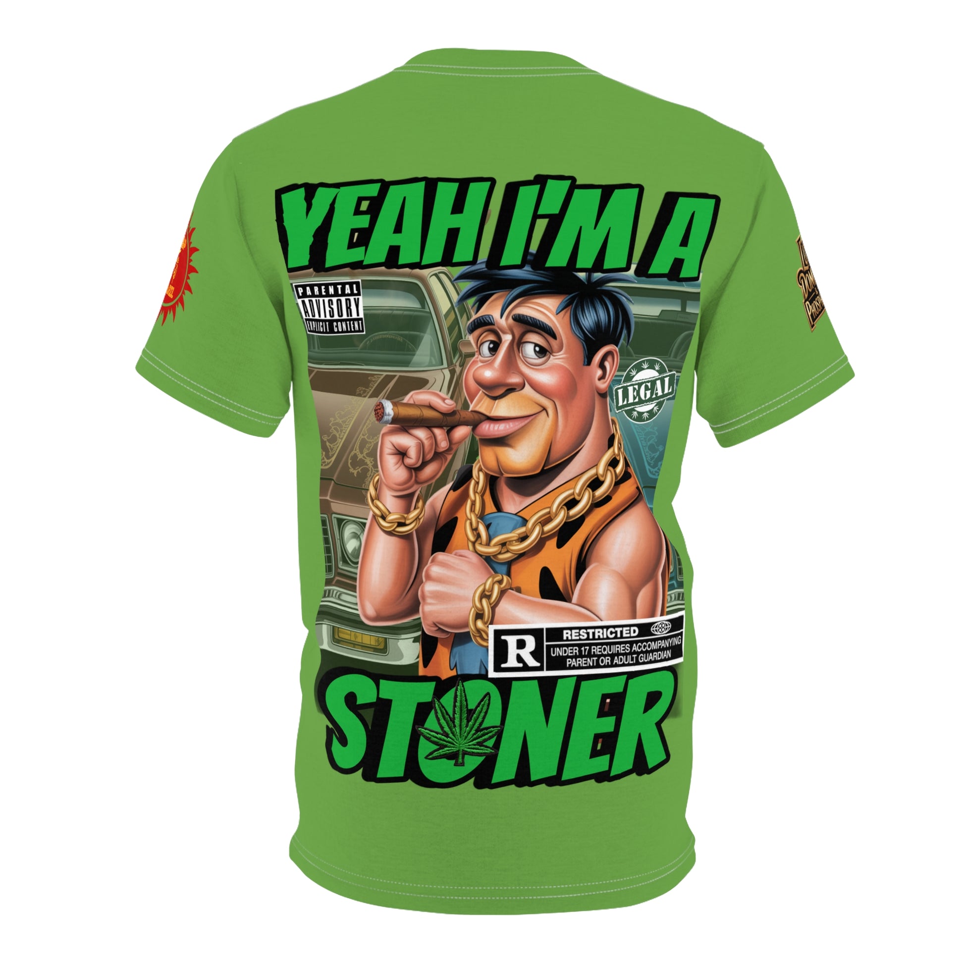Yeah I'm a Stoner T-Shirt LD&P APPAREL Light Green