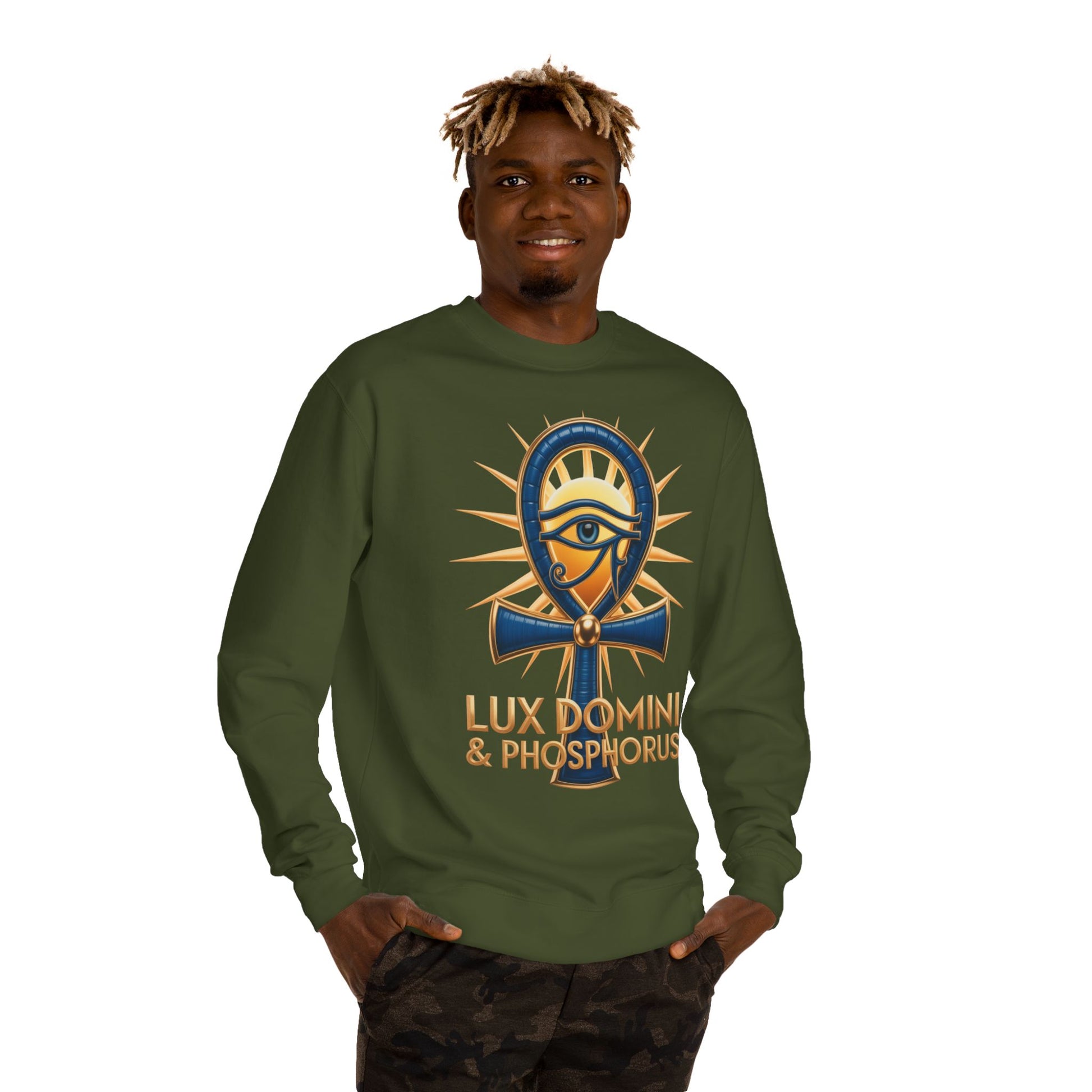 LUX DOMINI AND PHOSPHORUS Sweatshirt