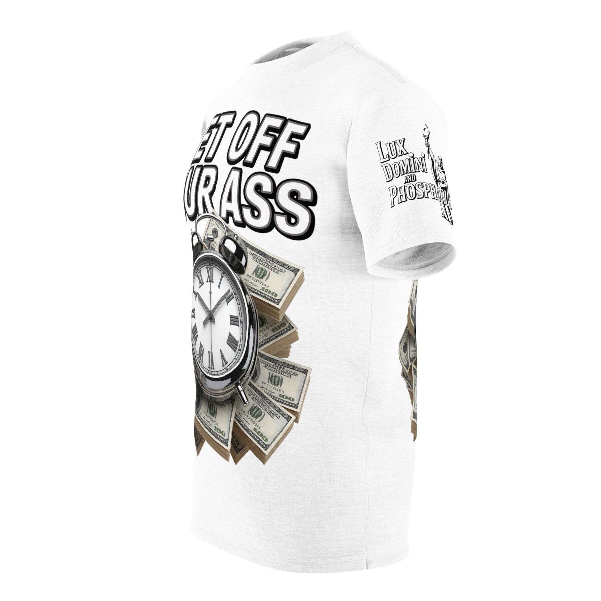 Motivational Unisex Tee - "Get Off Your Ass"