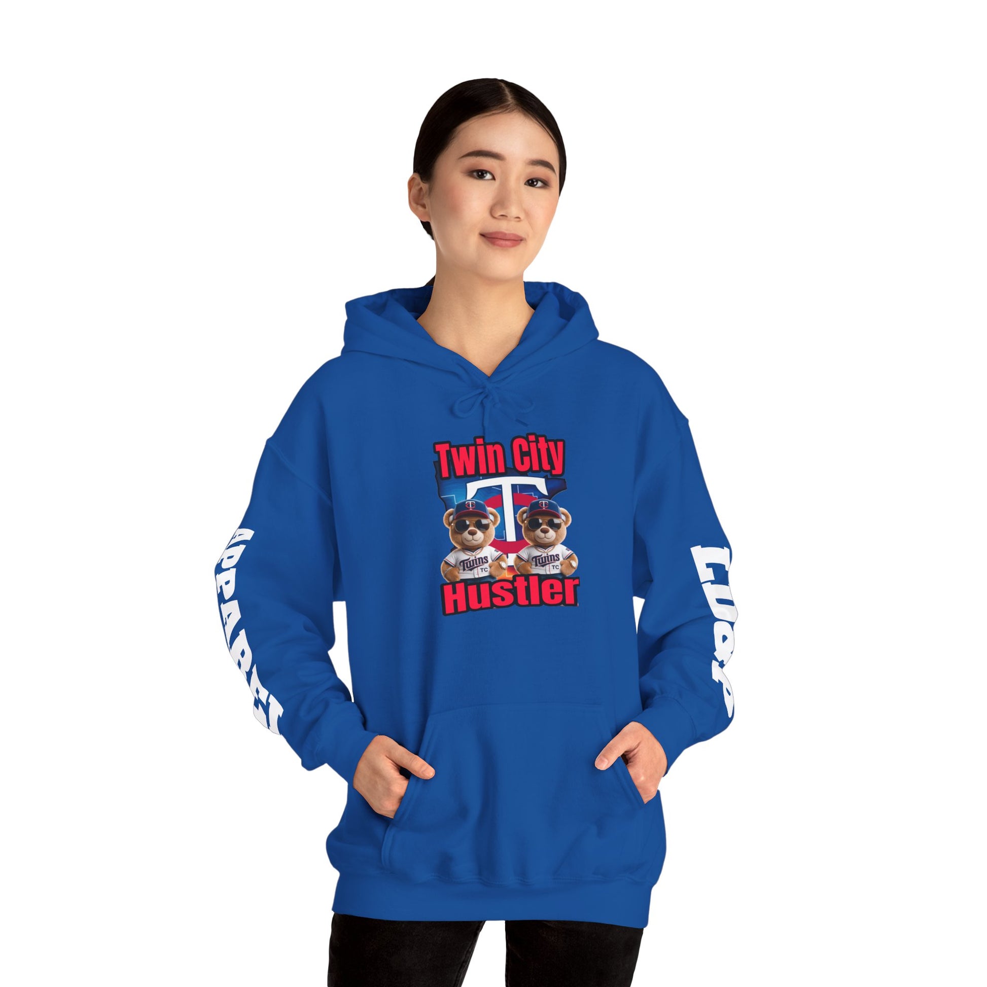Hooded Sweatshirt - Twin City HUSTLER