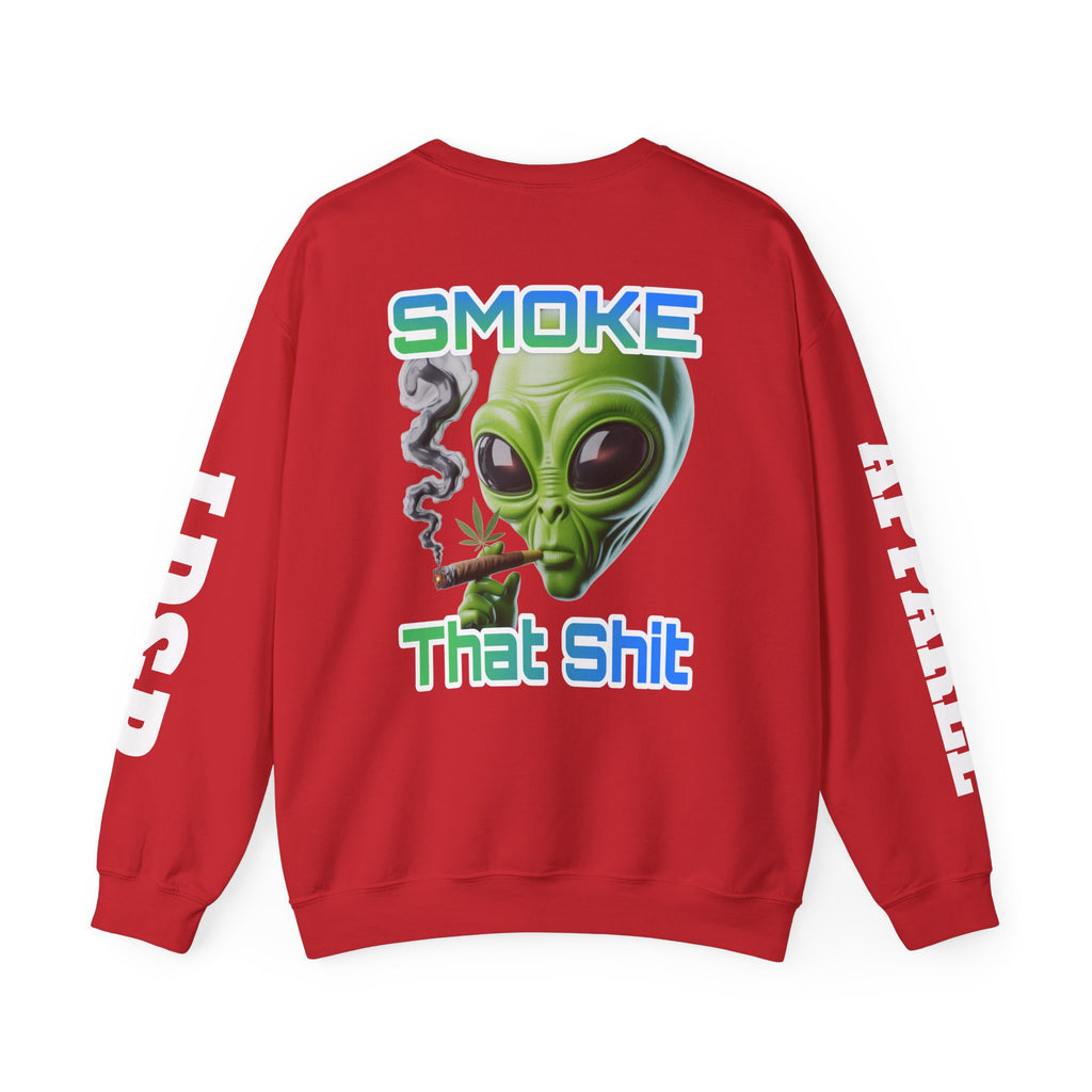 Crewneck Sweatshirt - Smoke That LD&P APPAREL Design