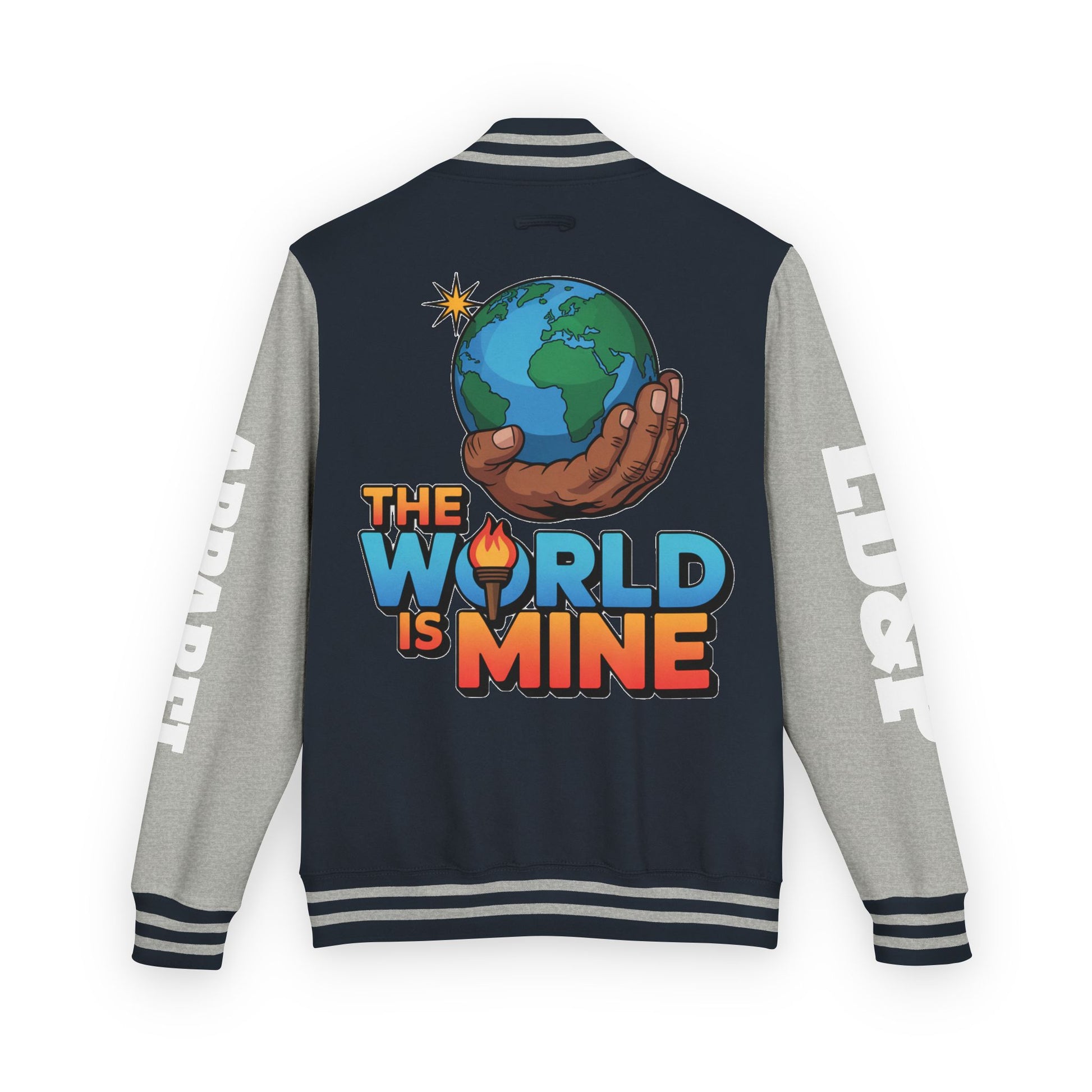 Letterman Jacket - The World is Mine LD&P APPAREL Design