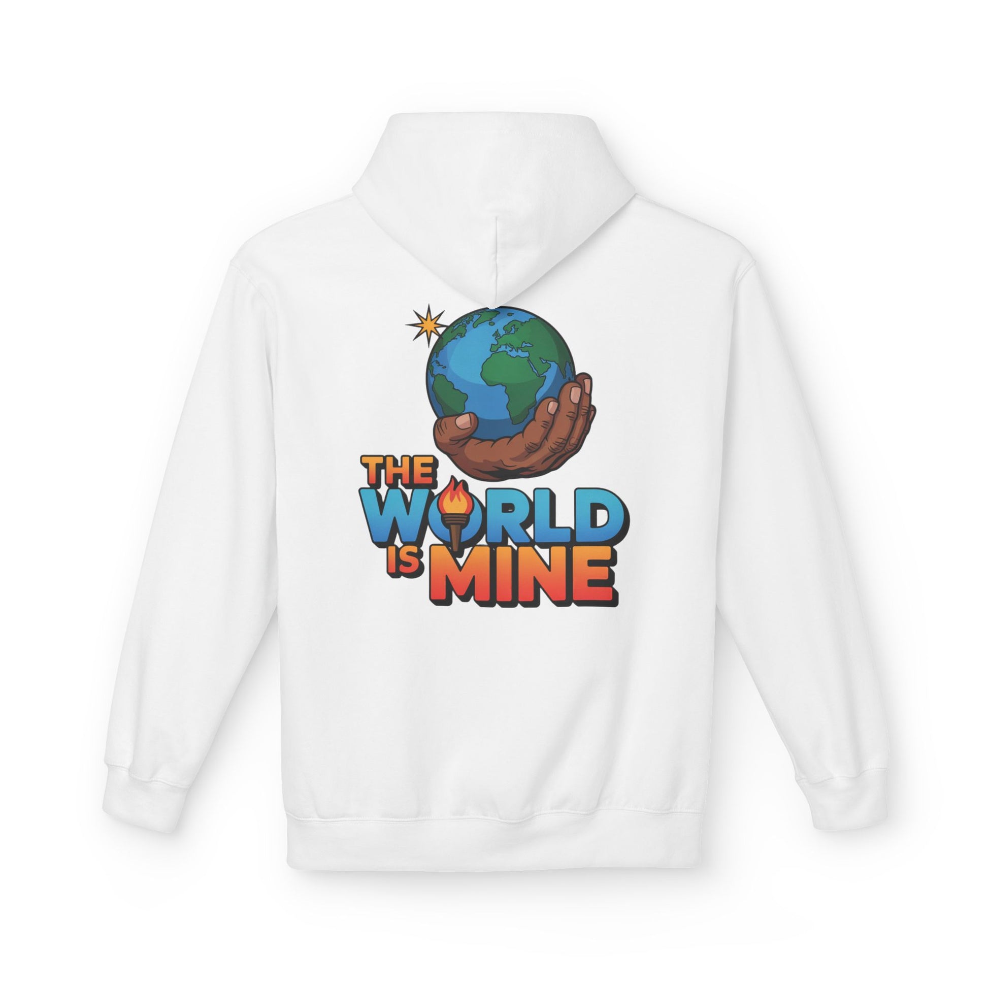 Hoodie Lux Domini and Phosphorus Design The World is Mine