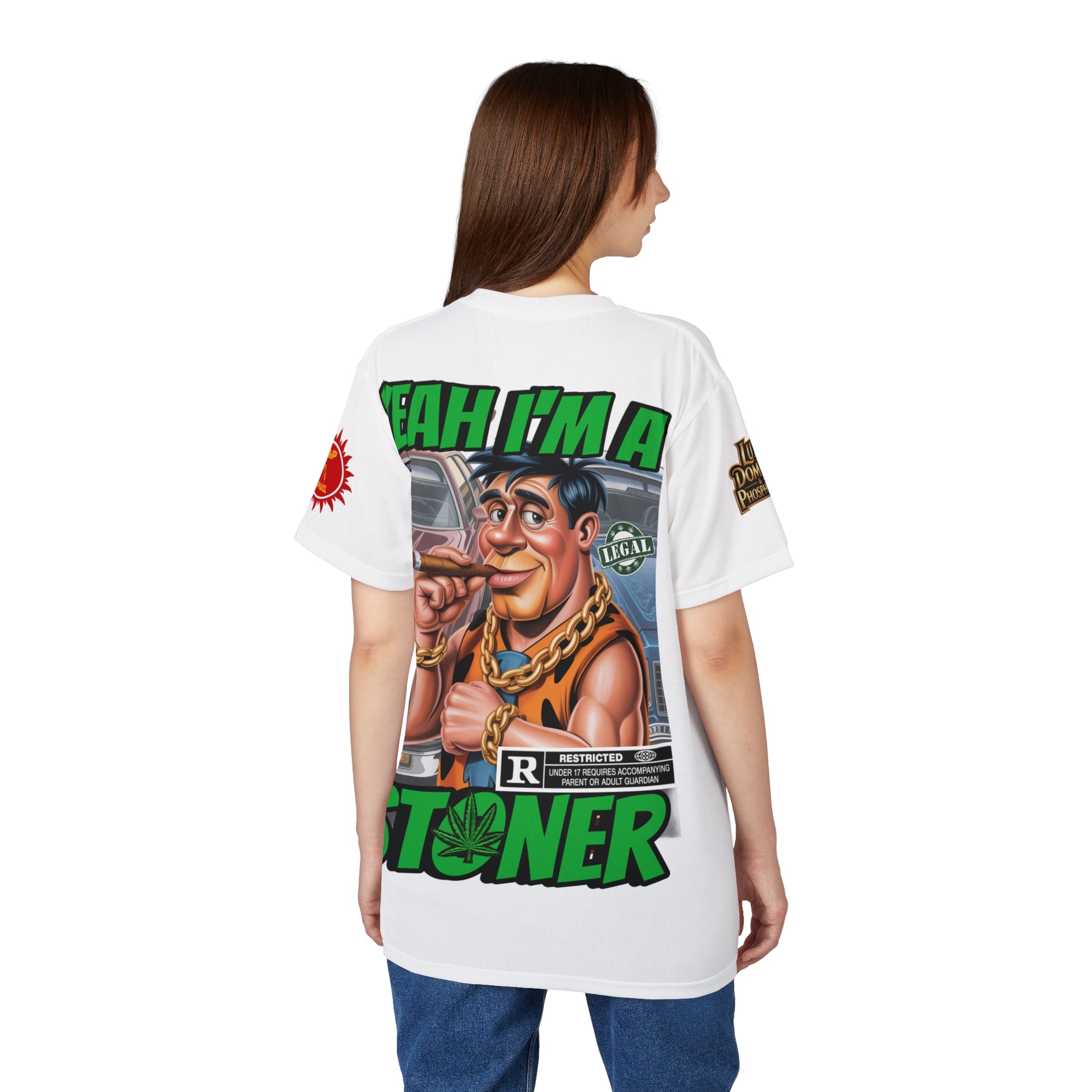 Yeah I'm a Stoner T-Shirt LD&P APPAREL white
