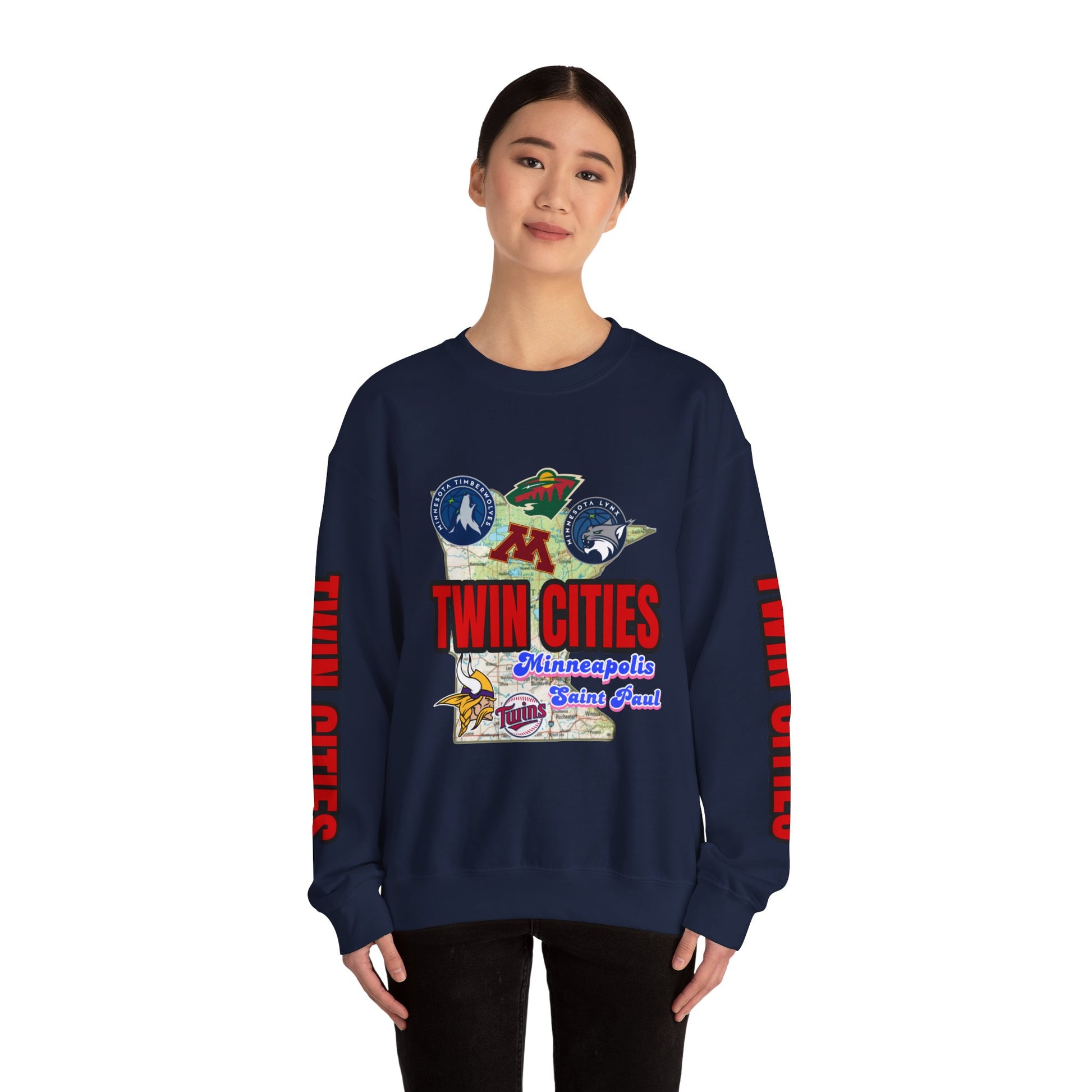Crewneck Sweatshirt TWIN CITIES Urban Design