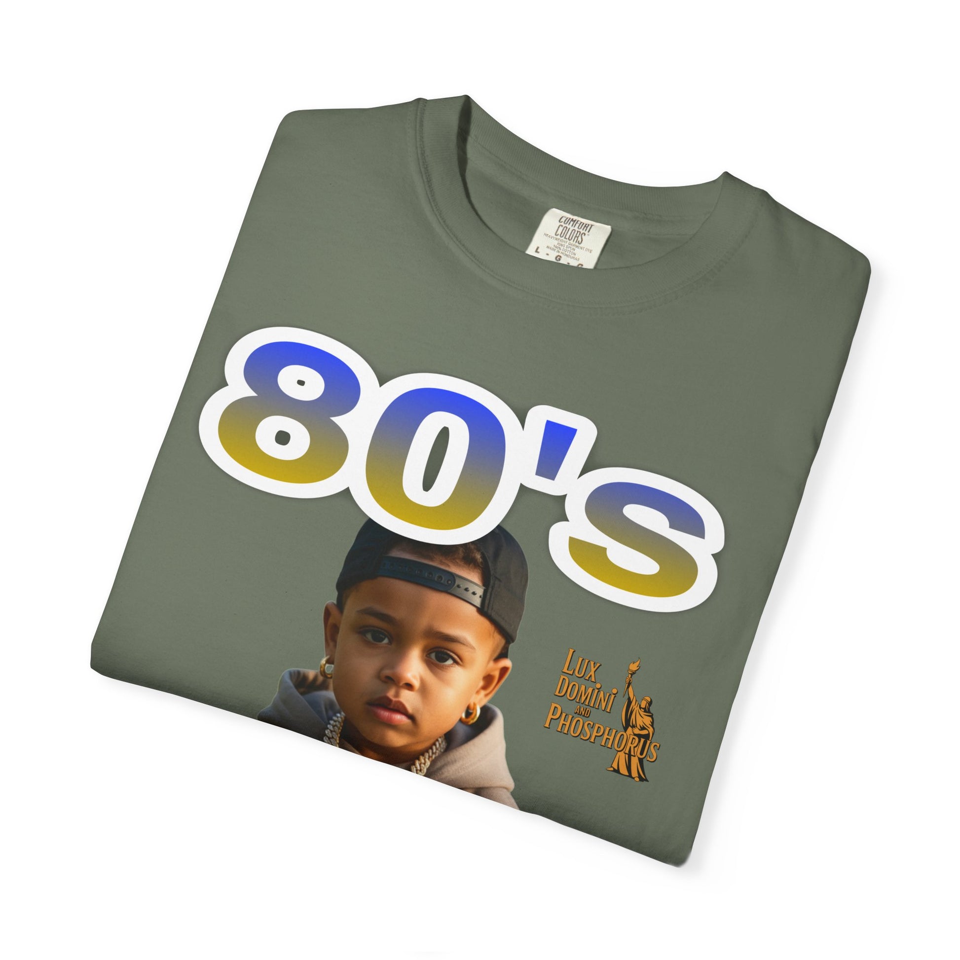80s Baby Unisex Garment-Dyed T-shirt - LD&P APPAREL