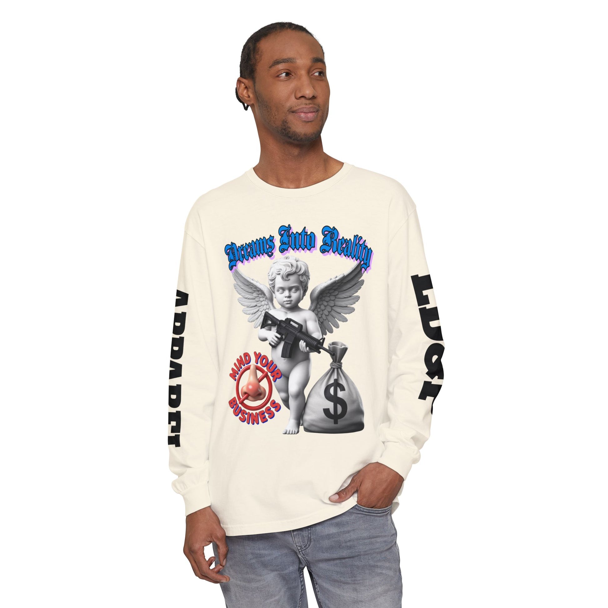 Garment-Dyed Long Sleeve T-Shirt Dreams Into Reality