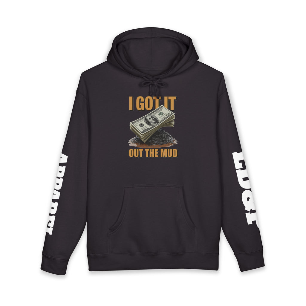 I Got It Out The Mud Hoodie — Money Stack Graphic Hoodie