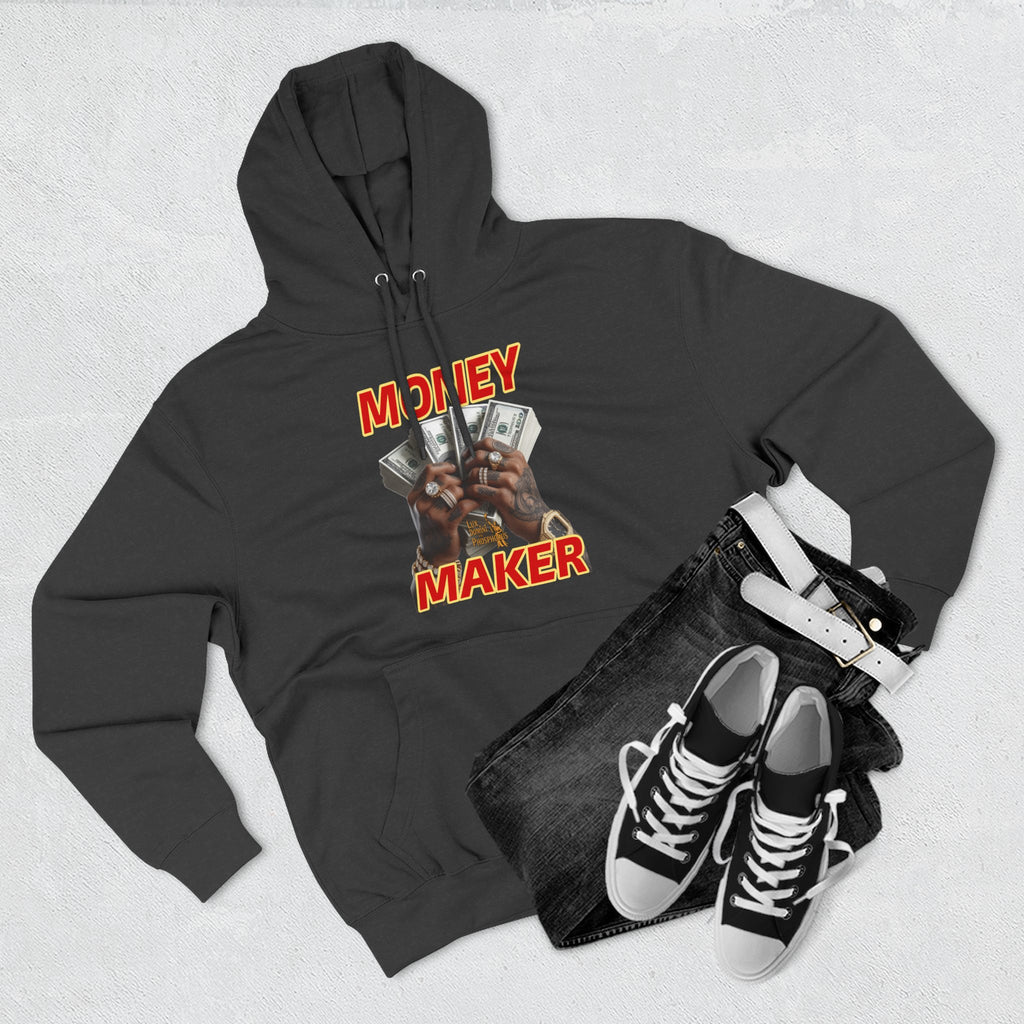 Fleece Hoodie - Money Maker Design