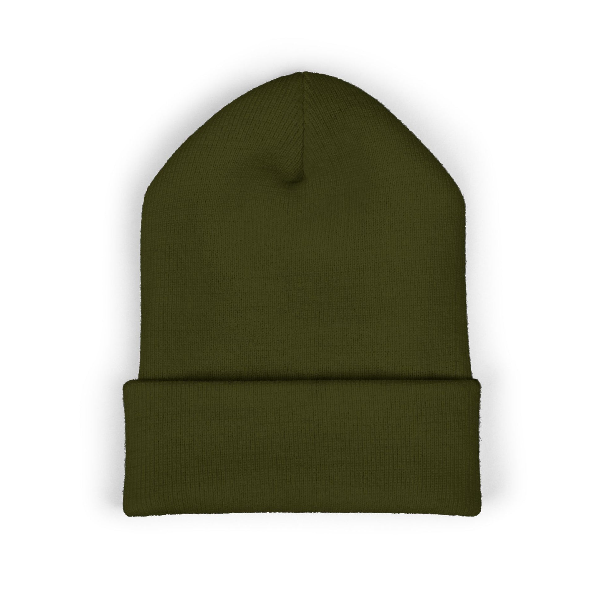 Embroidered Classic Cuffed Beanie - Cozy Winter Accessory LD&P APPAREL DESIGN