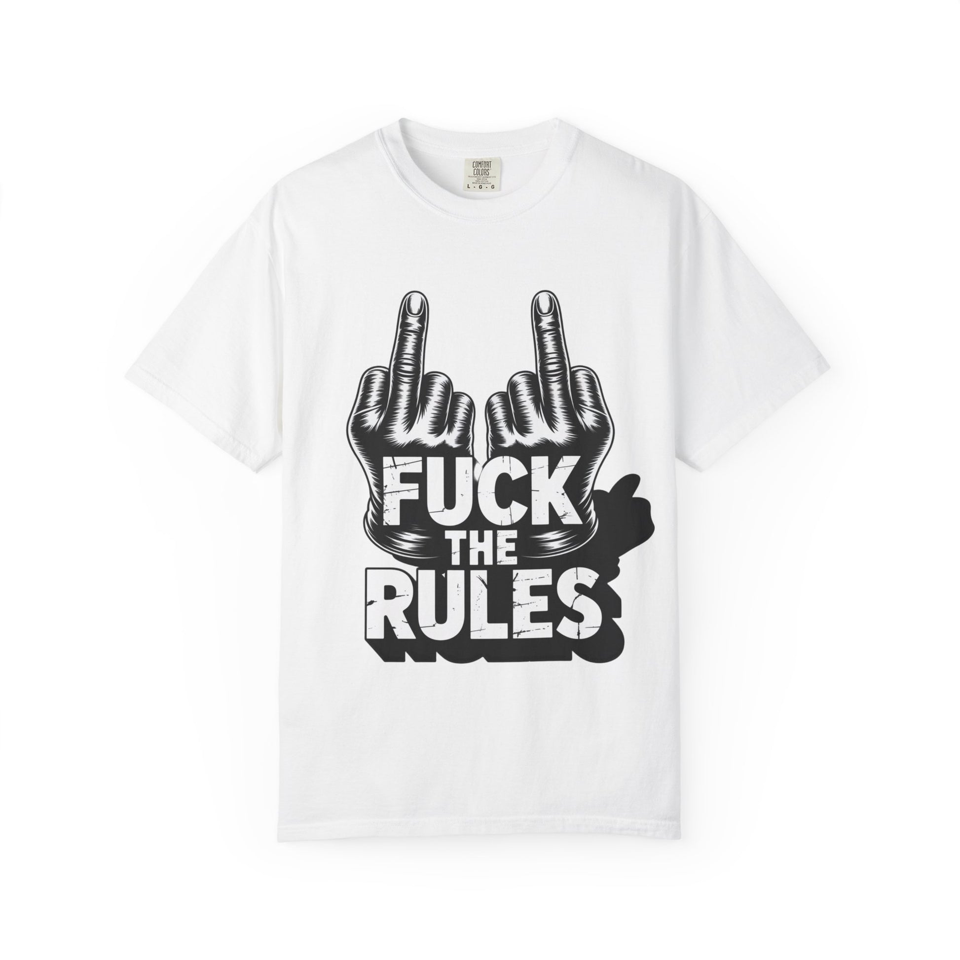 Trust Nothing Unisex T-shirt - Skip The Rules Typography Tee