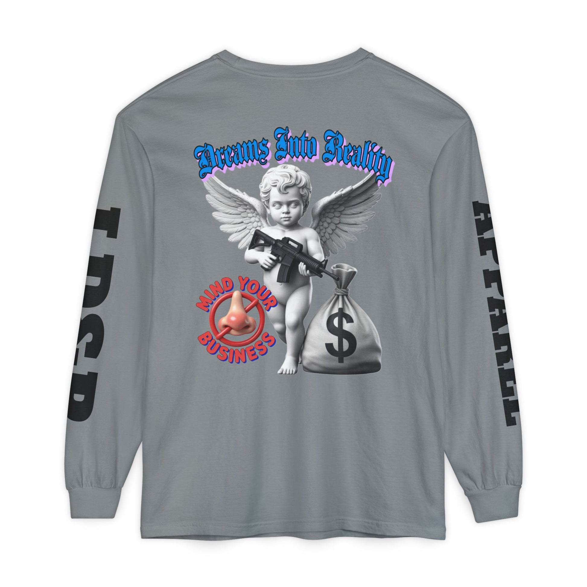 Garment-Dyed Long Sleeve T-Shirt Dreams Into Reality