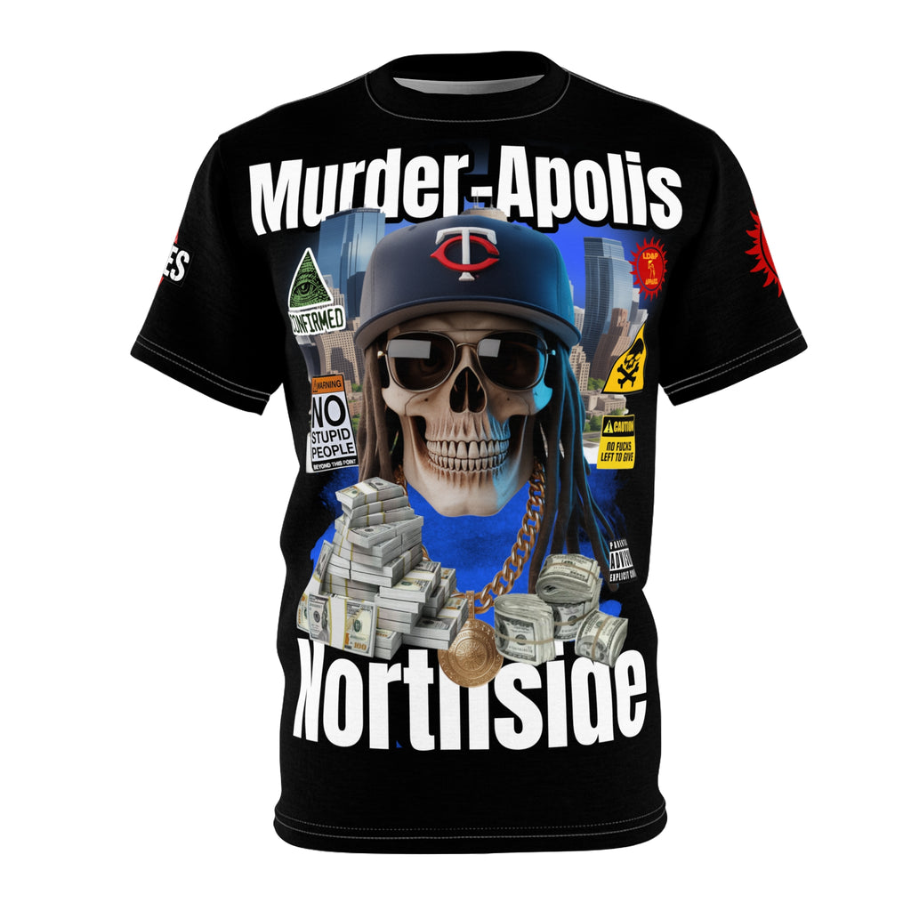 Murder-Apolis Northside LD&P APPAREL GRAPHIC Tee Black