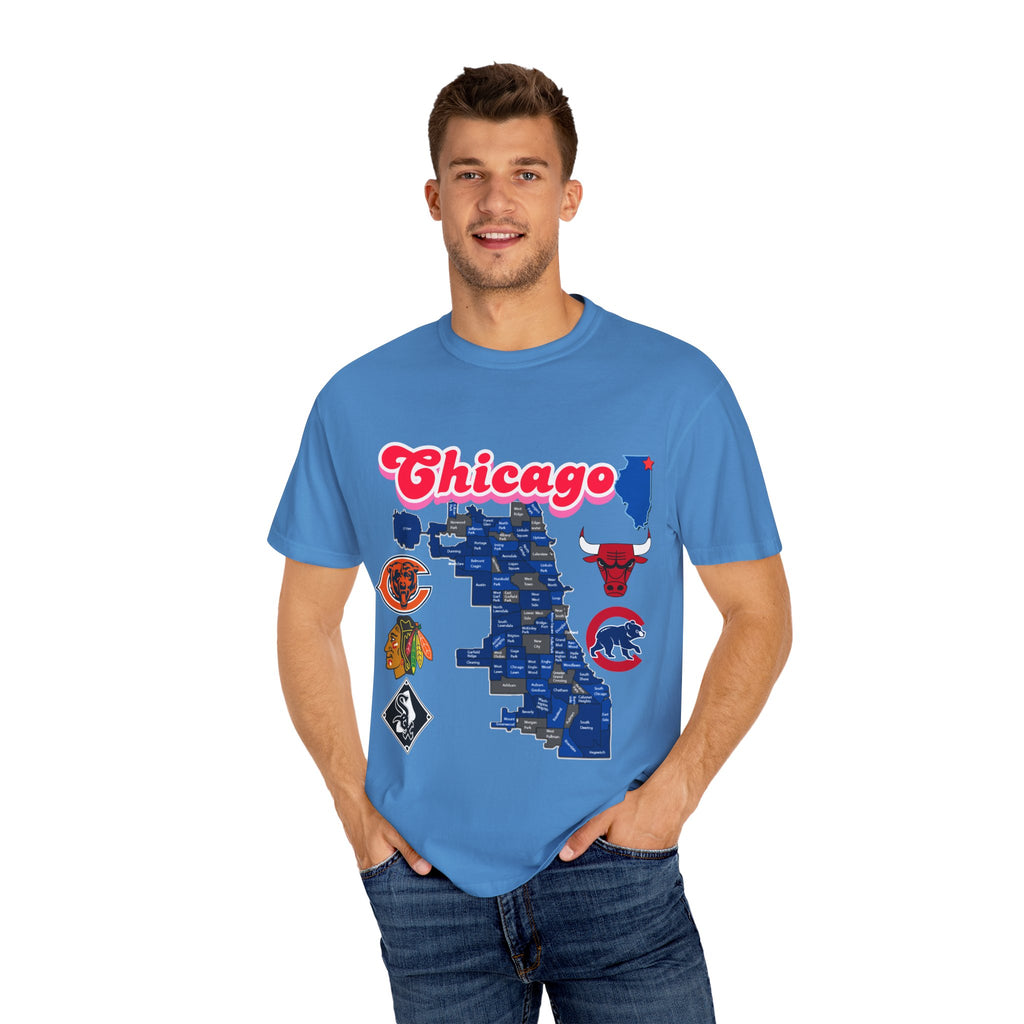 Chicago Unisex T-shirt - Vintage Chicago Design