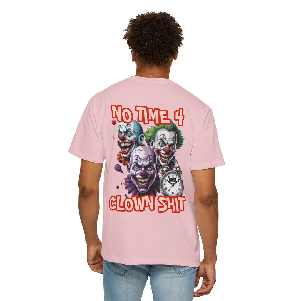 Garment-Dyed T-shirt - Born Hustler Design
