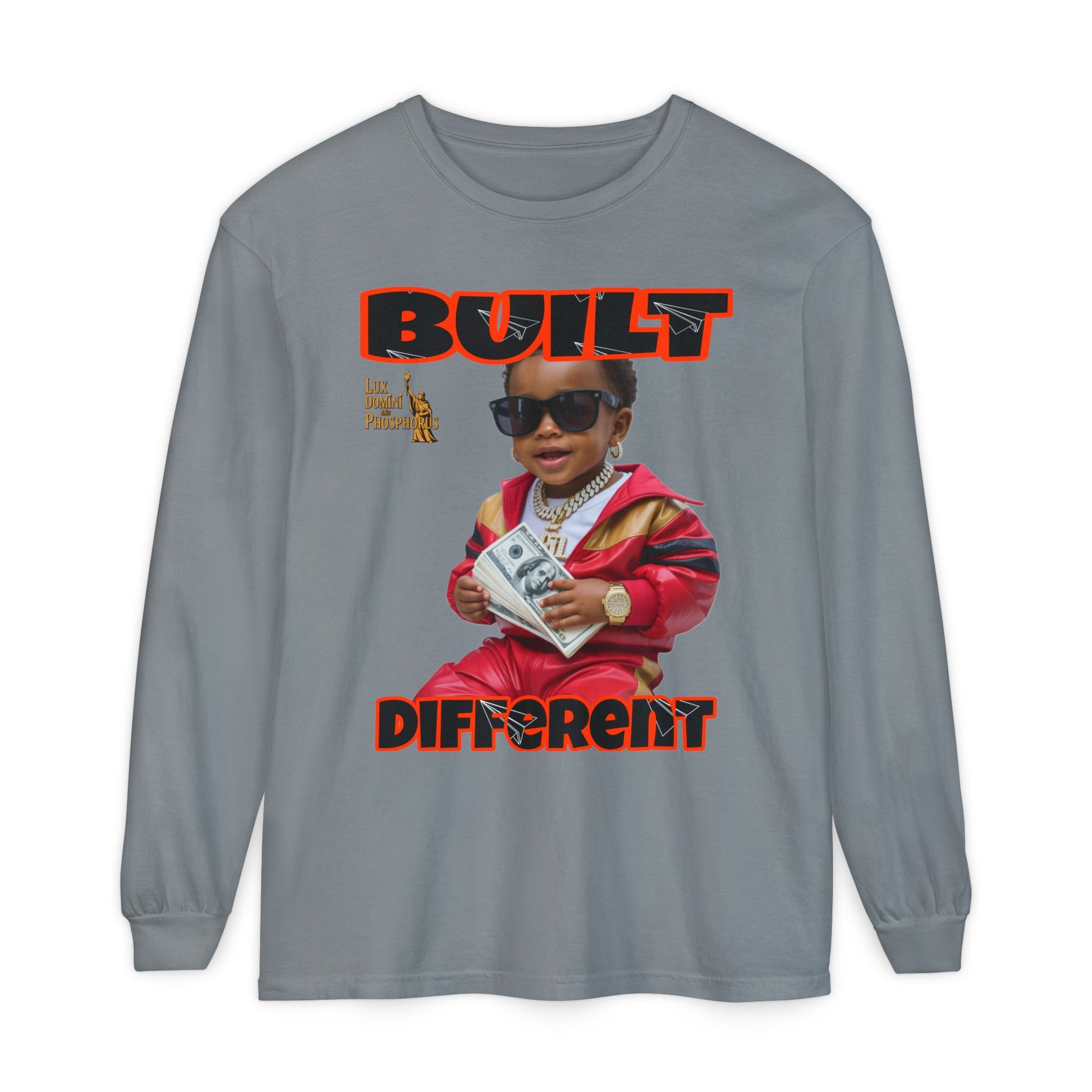 Long Sleeve T-Shirt - Built Different LD&P Apparel Design