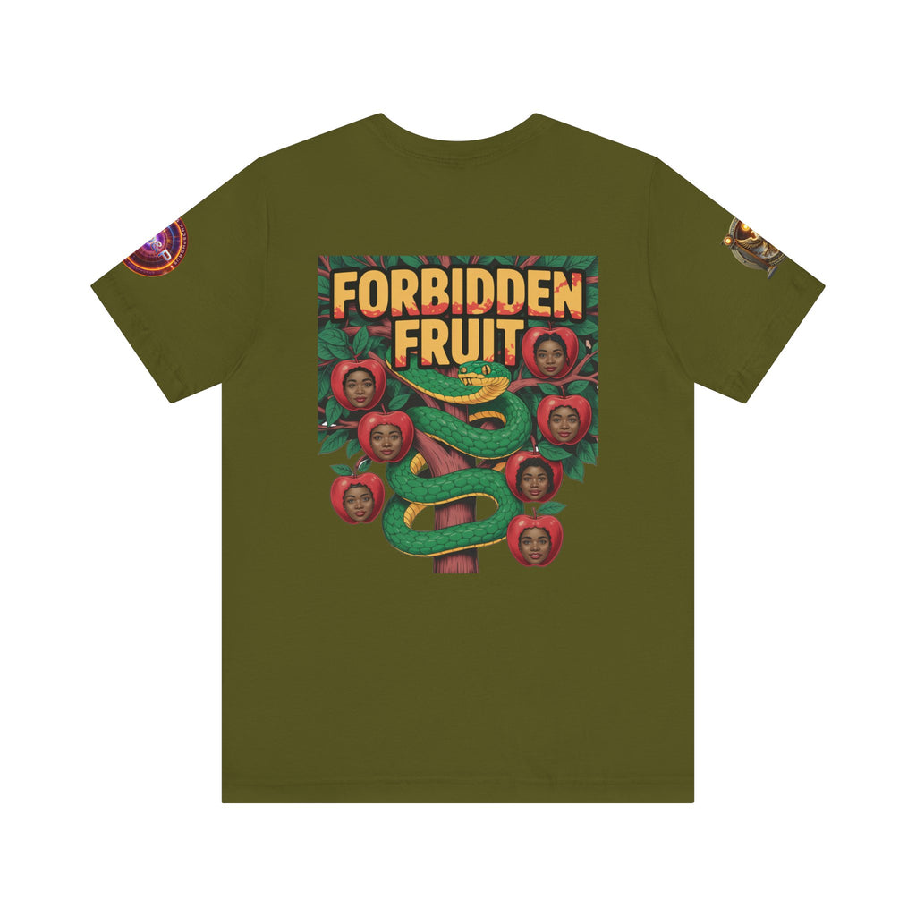 Short Sleeve Tee - Tree of Knowledge Forbidden Fruit Design