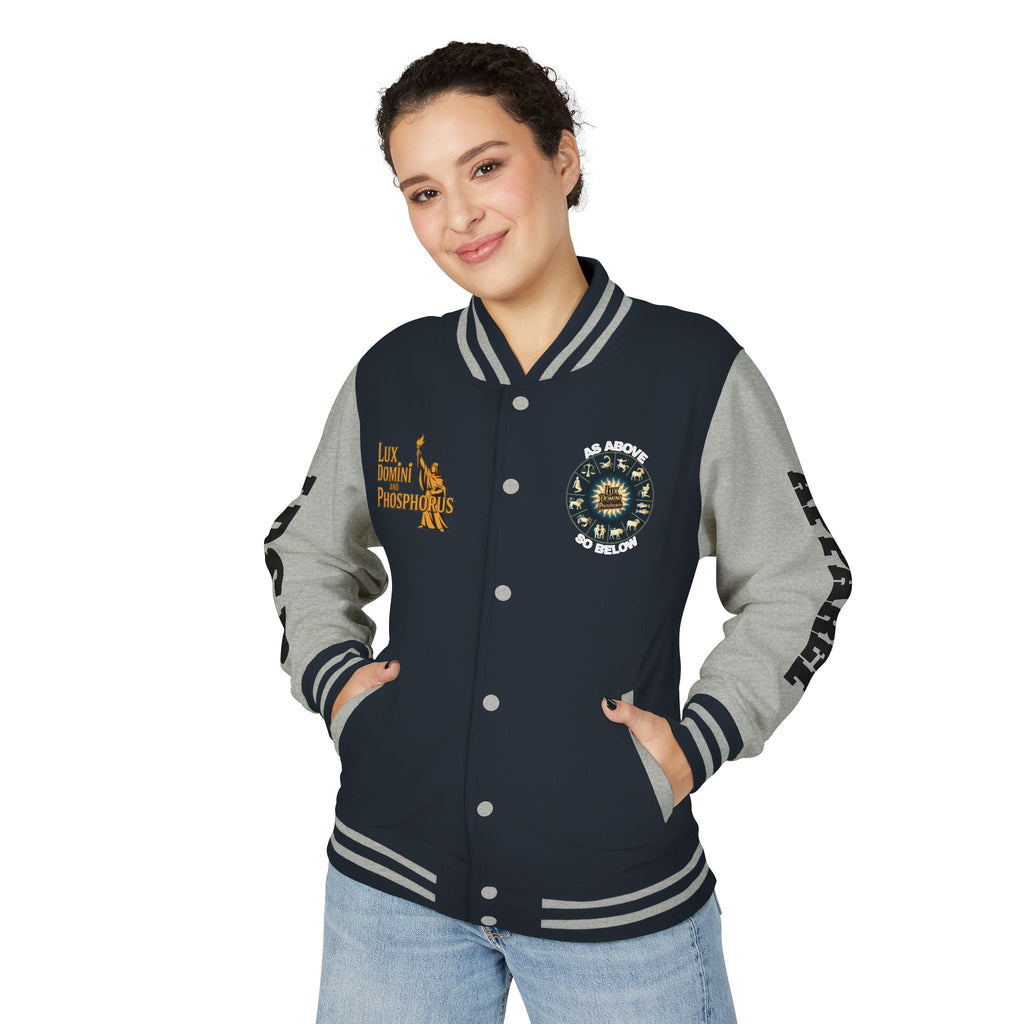 Letterman Jacket - As above so below LD&P APPAREL Design