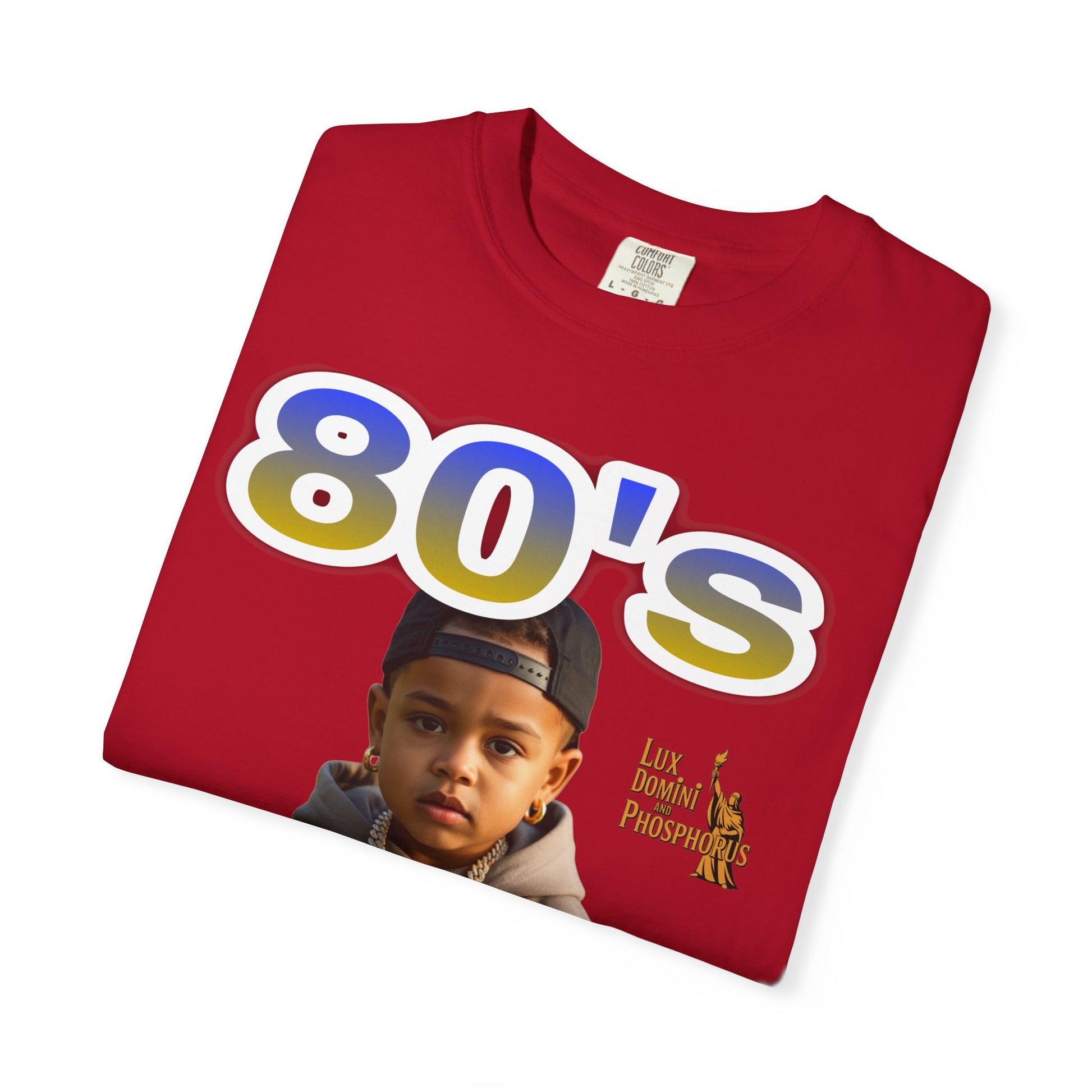80s Baby Unisex Garment-Dyed T-shirt - LD&P APPAREL