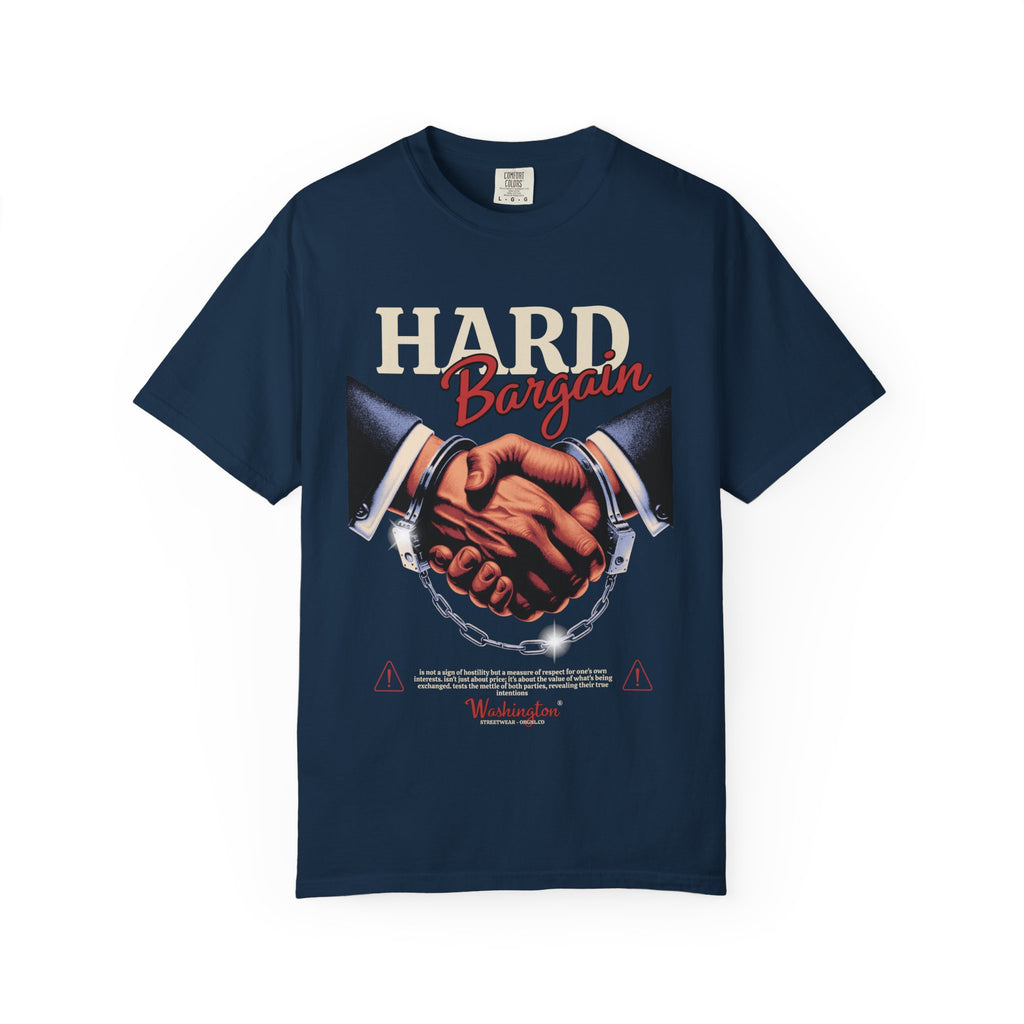 Garment-Dyed T-shirt Hard Bargain Graphic Tee