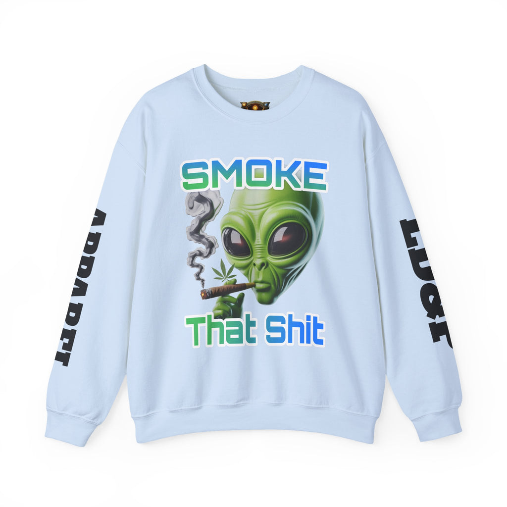 Crewneck Sweatshirt - Smoke That LD&P APPAREL Design