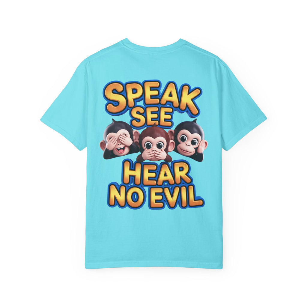 Graphic T-Shirt Speak See Hear No Evil