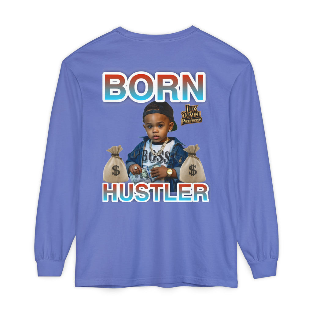 Long Sleeve T-Shirt Born Hustler Apparel