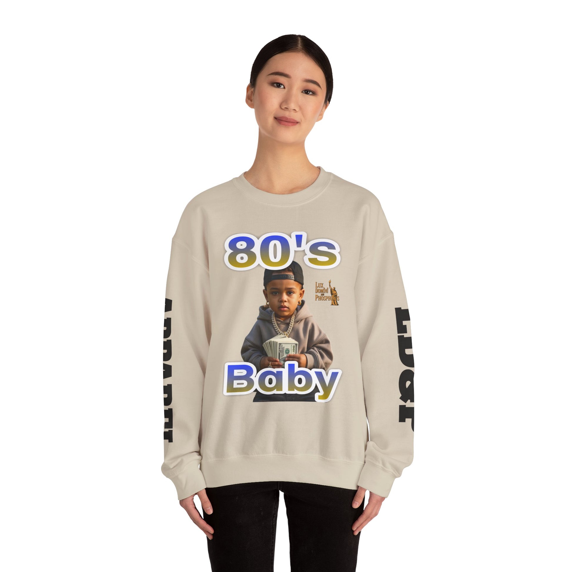 80's Baby Unisex Sweatshirt - LD&P APPAREL