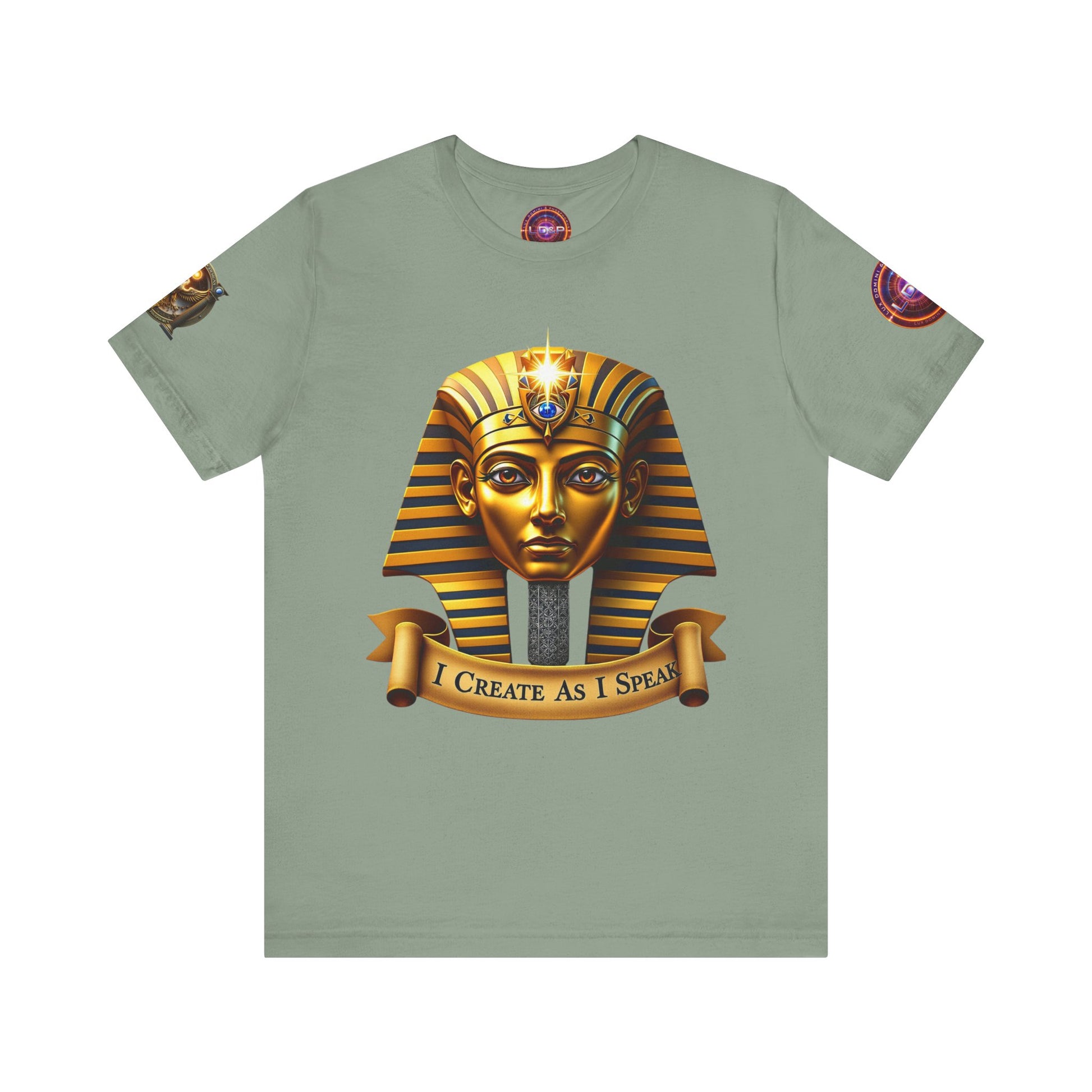 Artist Unisex Tee - I Speak As I Create Design