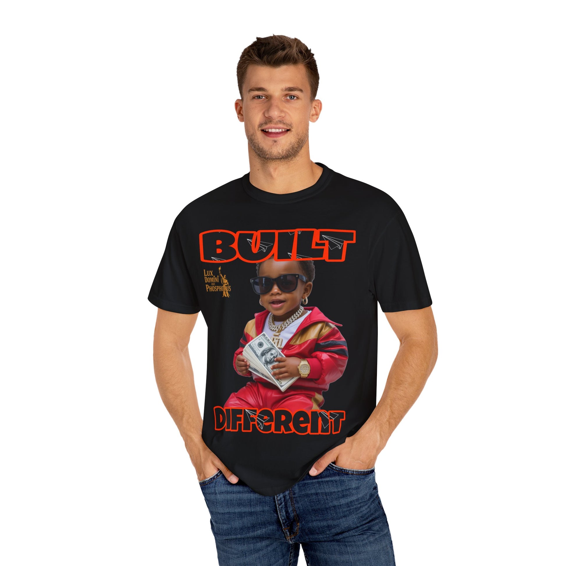 Garment-Dyed T-Shirt - Built Different LD&P Apparel
