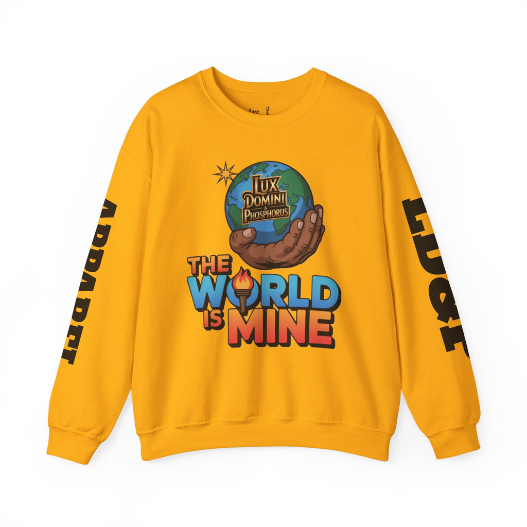 Graphic Sweatshirt - The World Is Mine LD&P APPAREL Design
