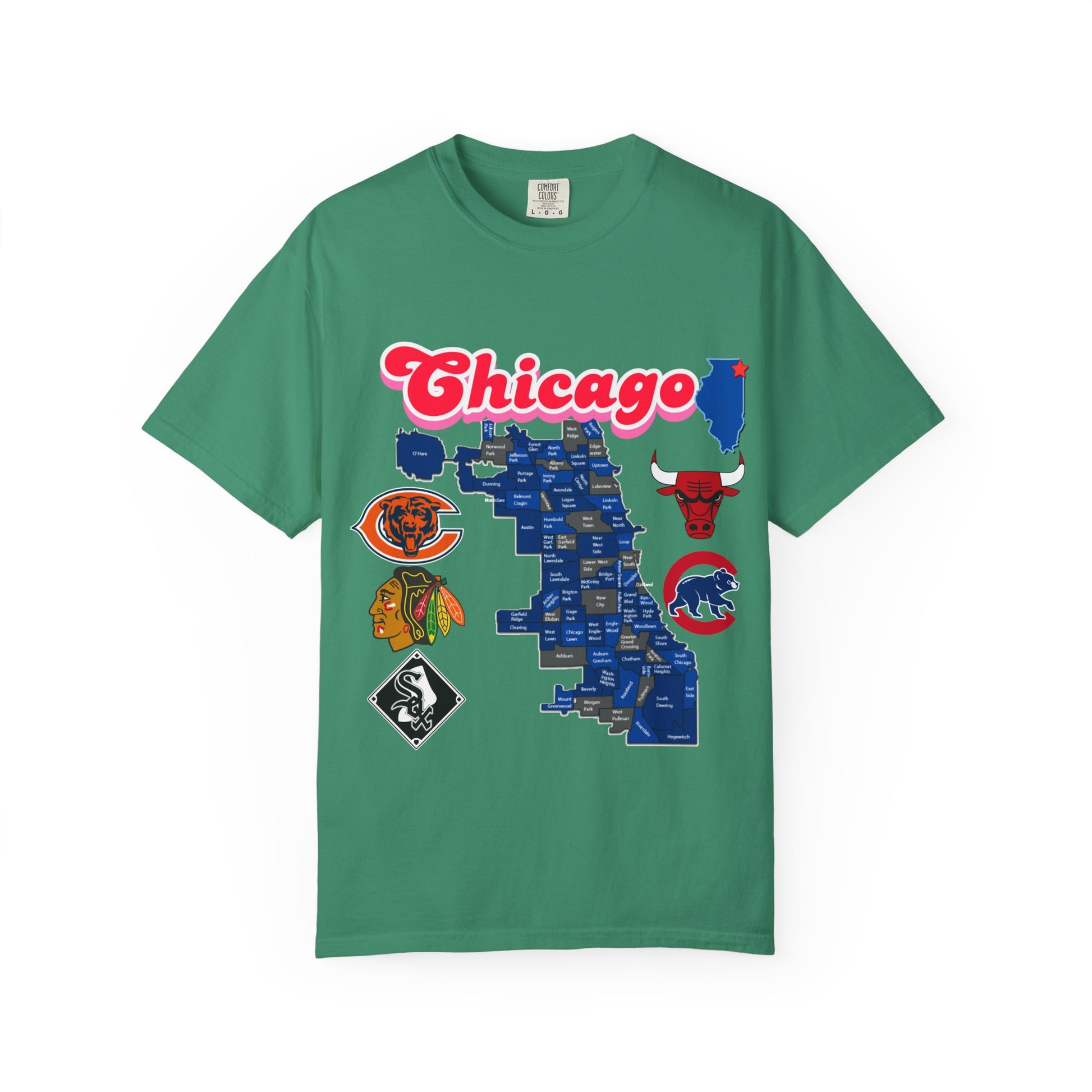 Chicago Unisex T-shirt - Vintage Chicago Design