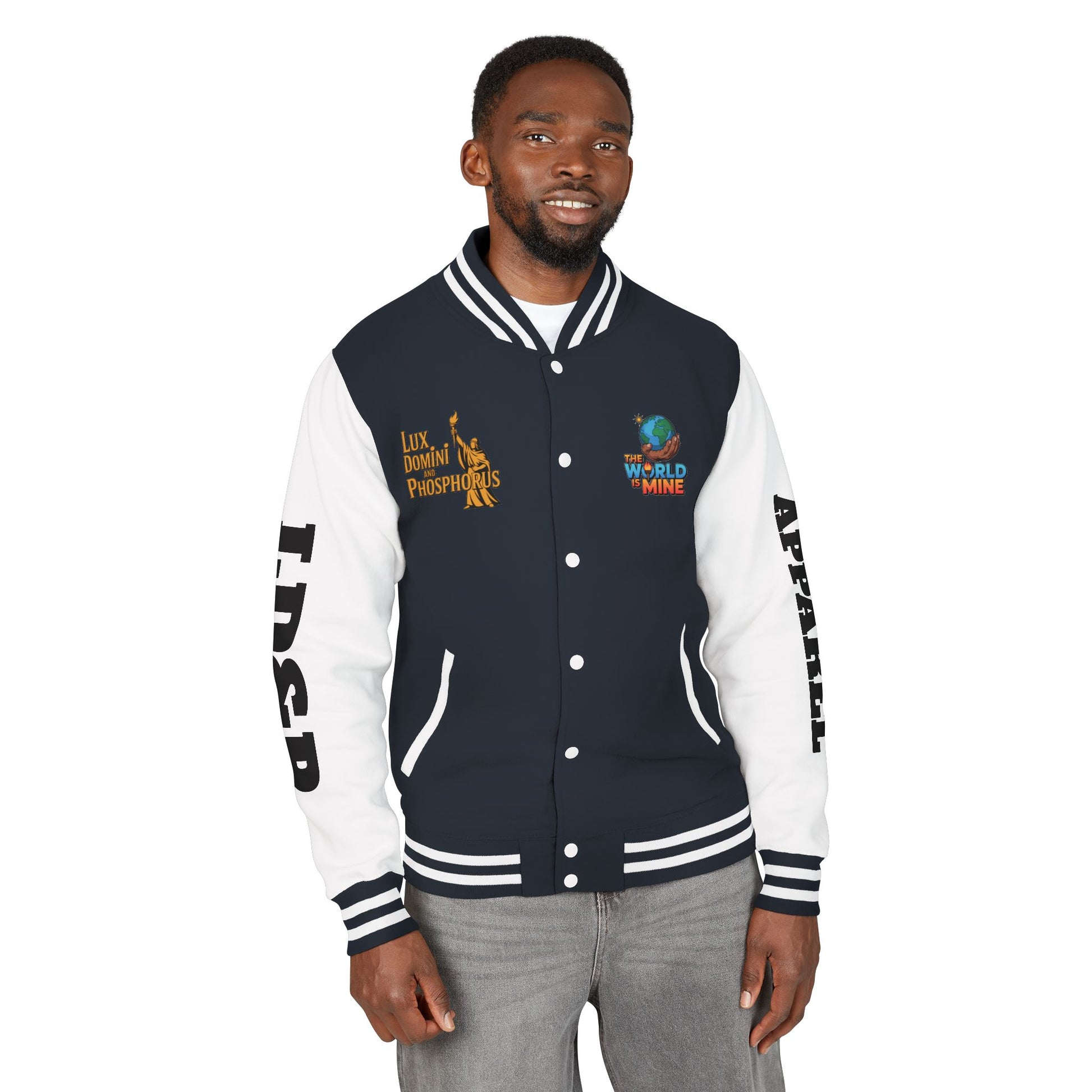 Letterman Jacket - The World is Mine LD&P APPAREL Design