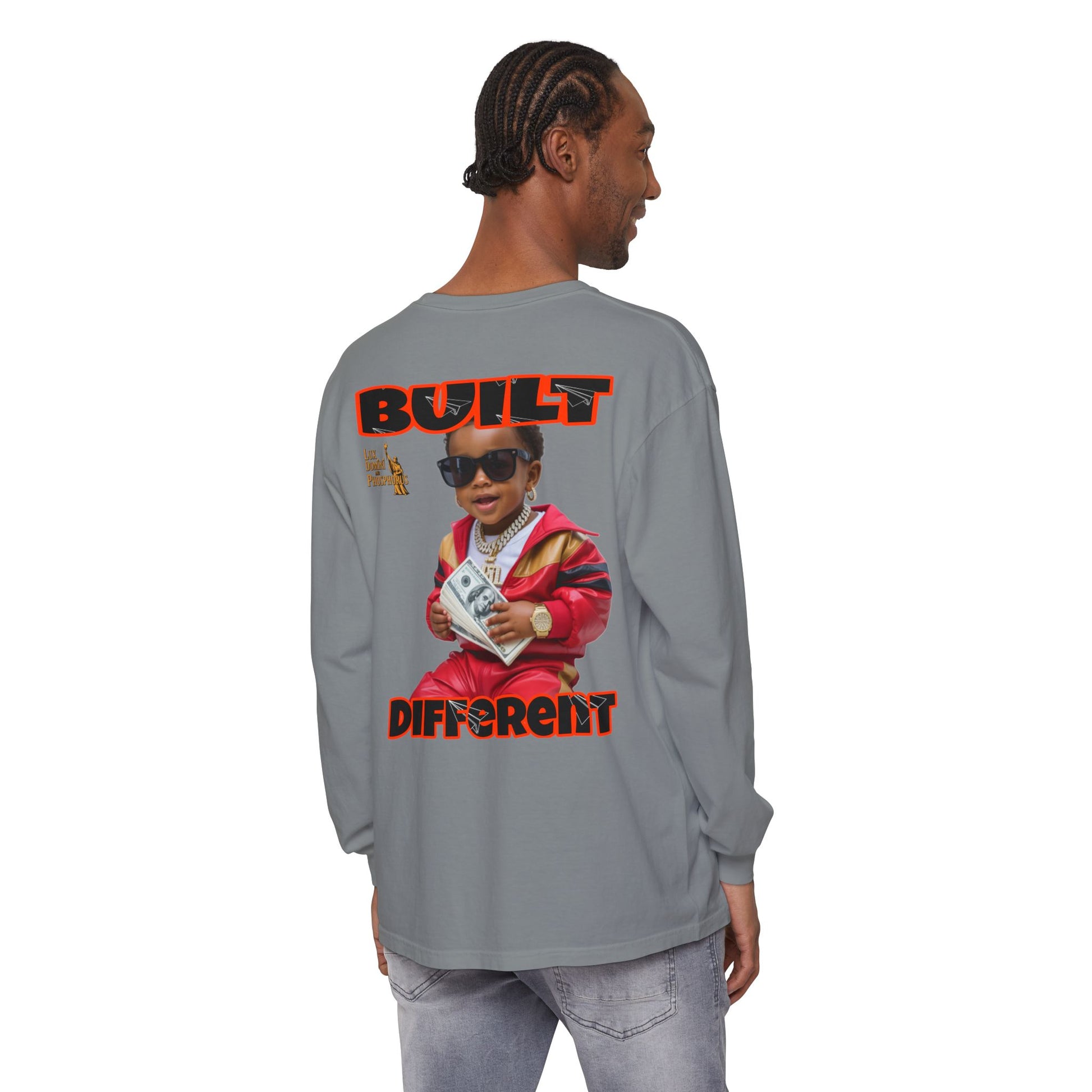 Long Sleeve T-Shirt - Built Different LD&P Apparel Design