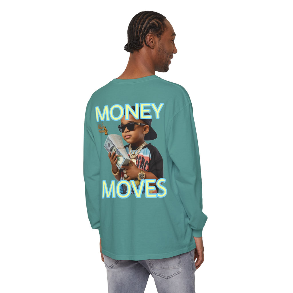 Long Sleeve T-Shirt - Money Moves LD&P APPAREL
