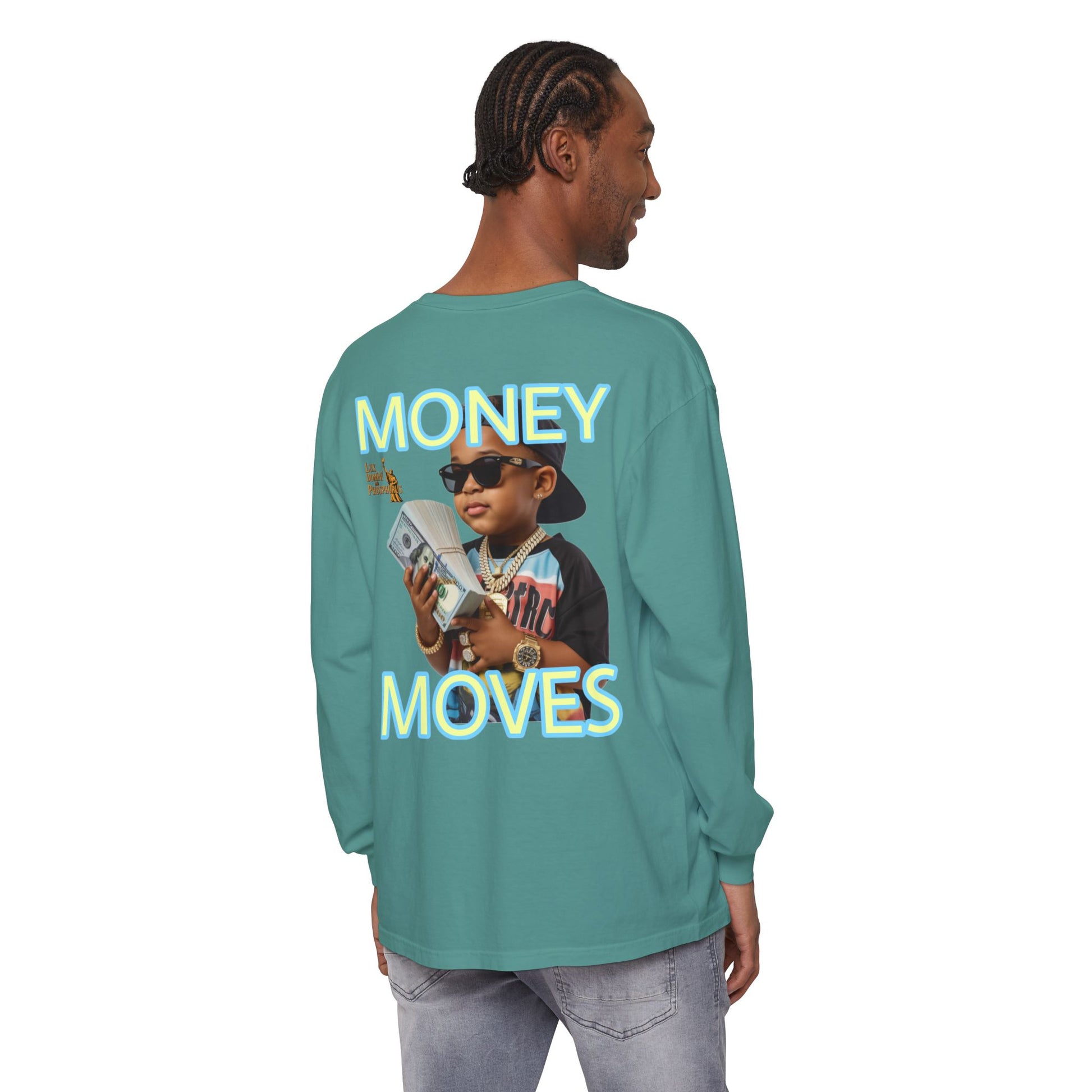 Long Sleeve T-Shirt - Money Moves LD&P APPAREL