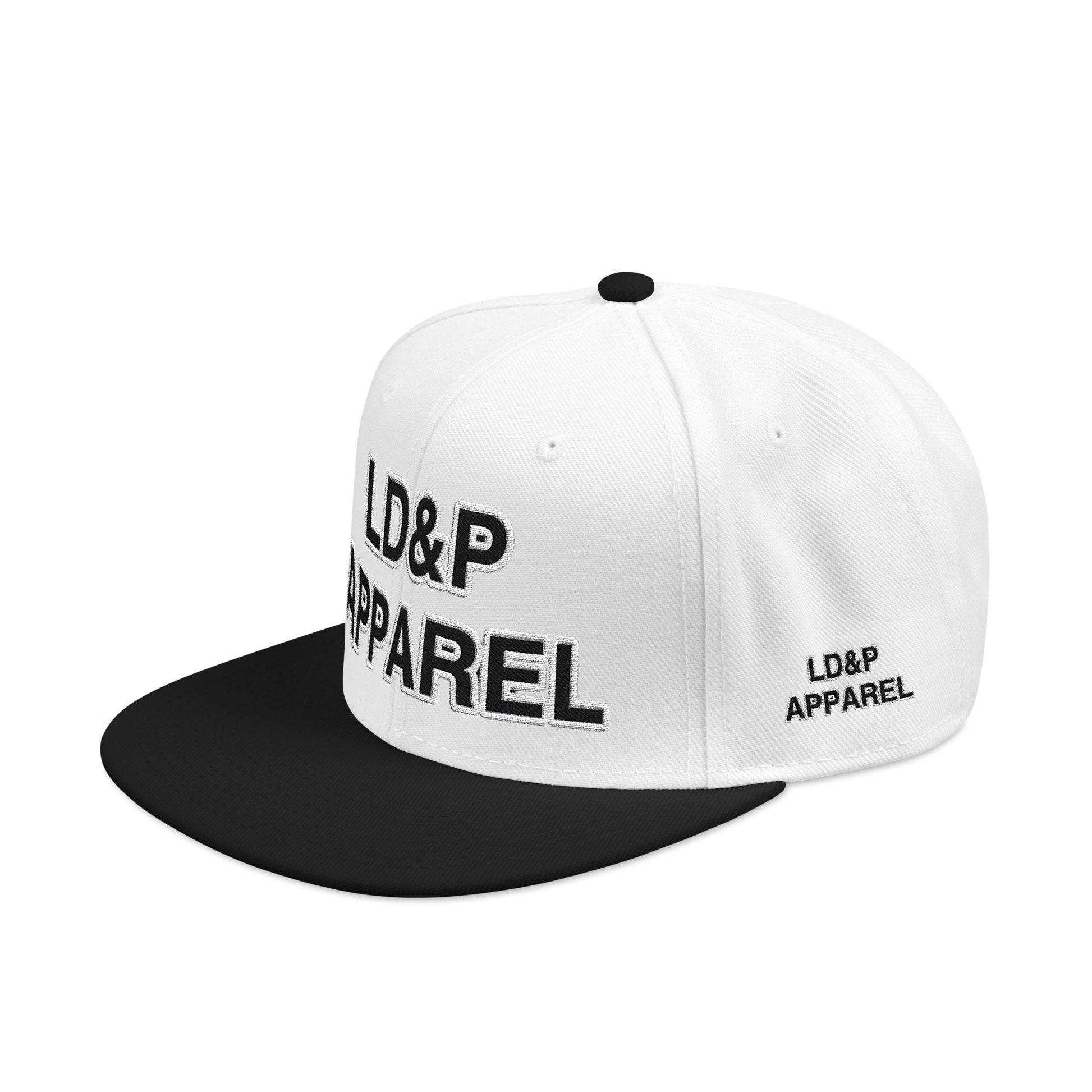 Embroidered Snapback Cap - LD&P Apparel Design