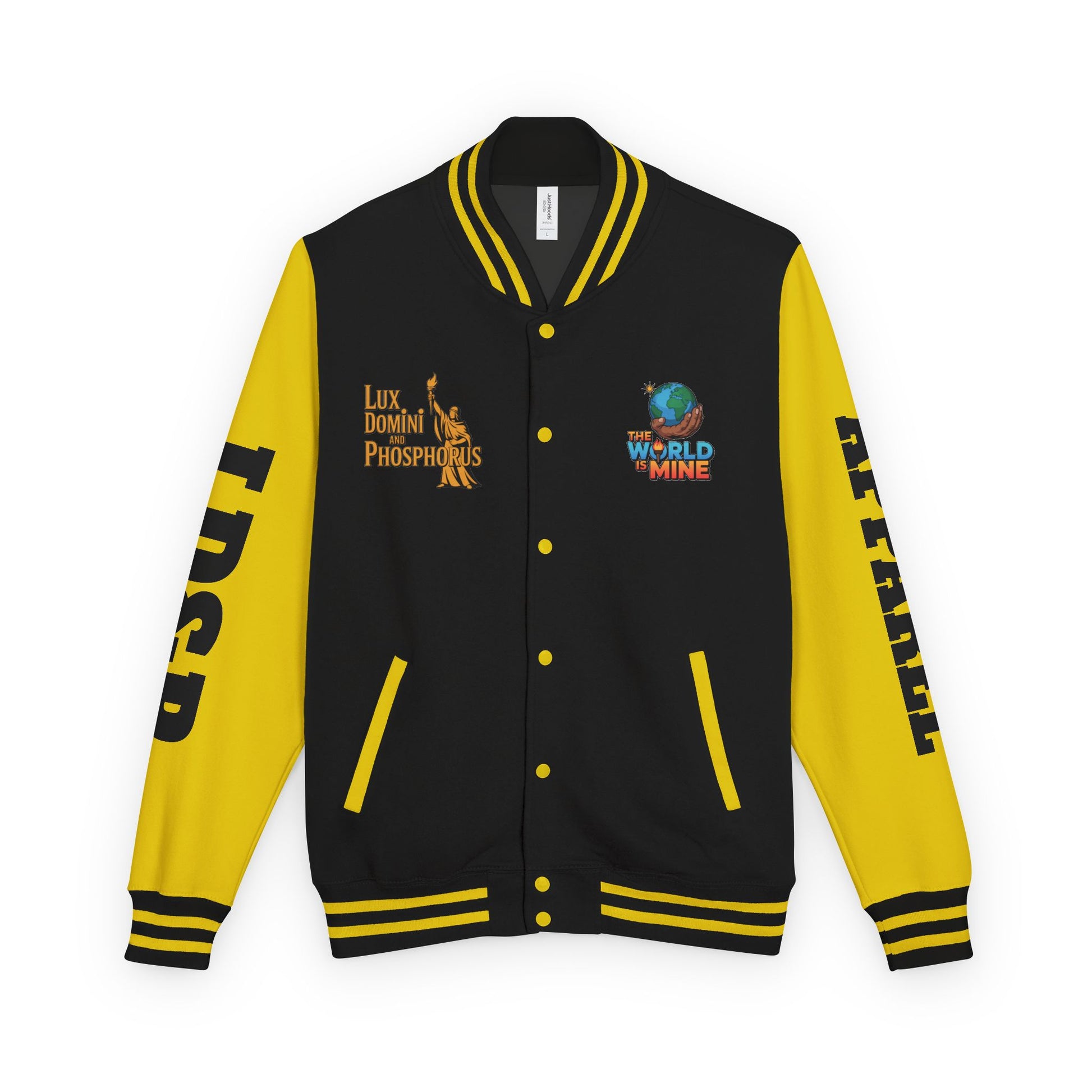 Letterman Jacket - The World is Mine LD&P APPAREL Design
