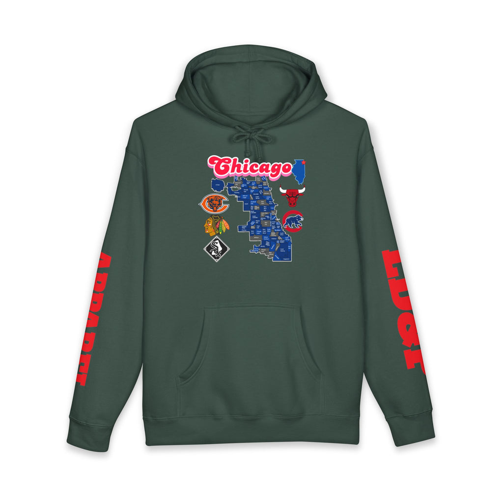 Chicago LD&amp;P Unisex Hoodie - Stylish Apparel Design