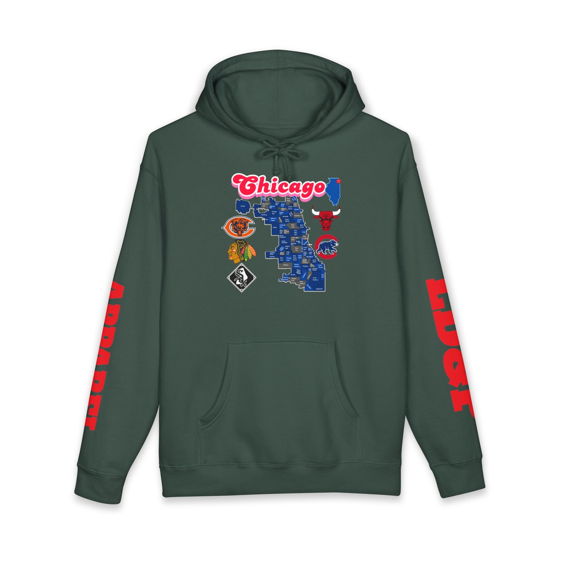 Chicago LD&amp;P Unisex Hoodie - Stylish Apparel Design
