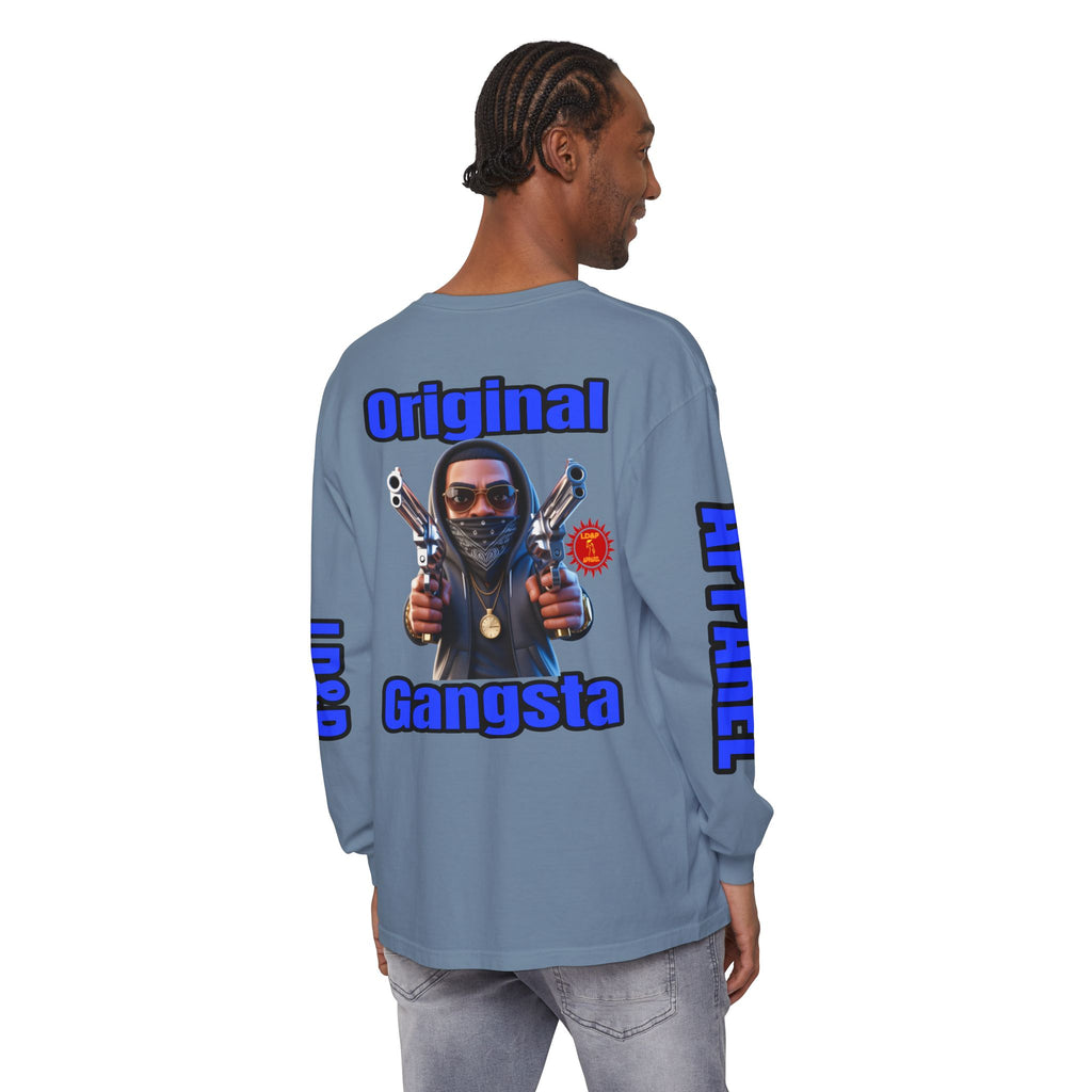 Long Sleeve T-Shirt Original Gangsta LD&amp;P Apparel Design