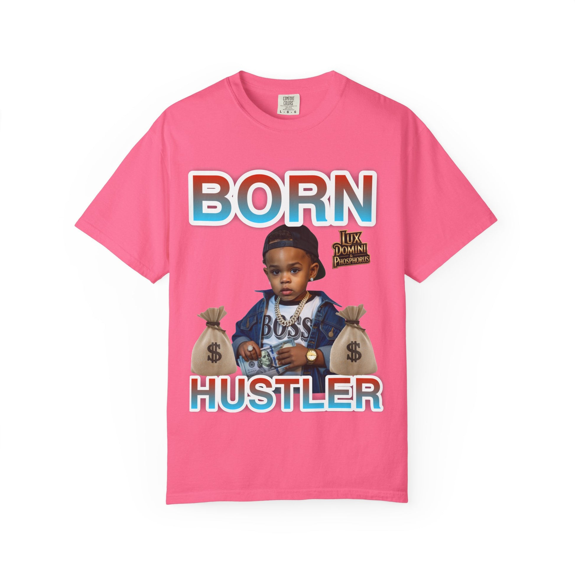 Garment-Dyed T-shirt BORN HUSTLER LD&P APPAREL