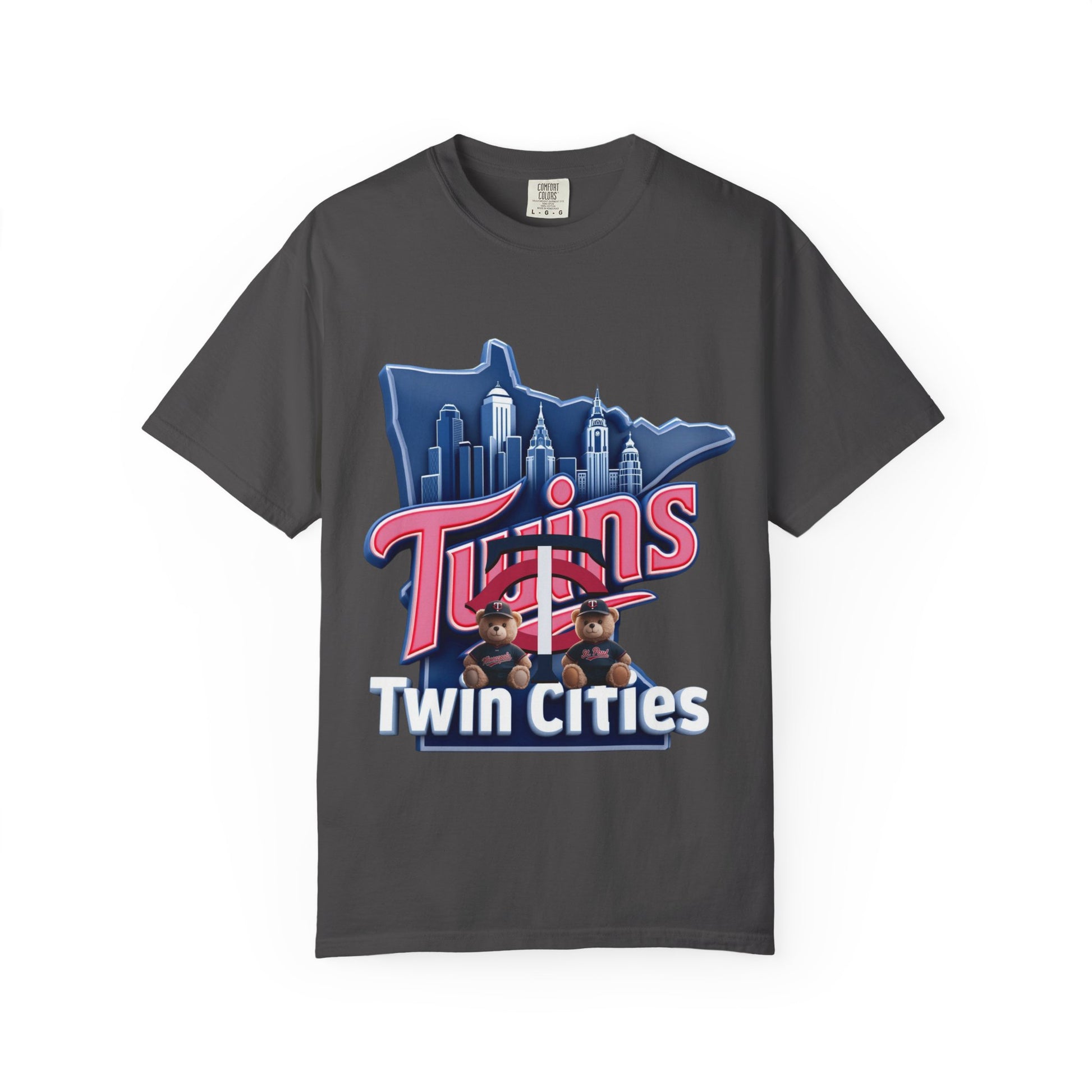 Twin City Unisex T-Shirt, Sporty Tee for Fans, Garment-Dyed Shirt, Perfect for Game Day, Show Your Team Spirit!