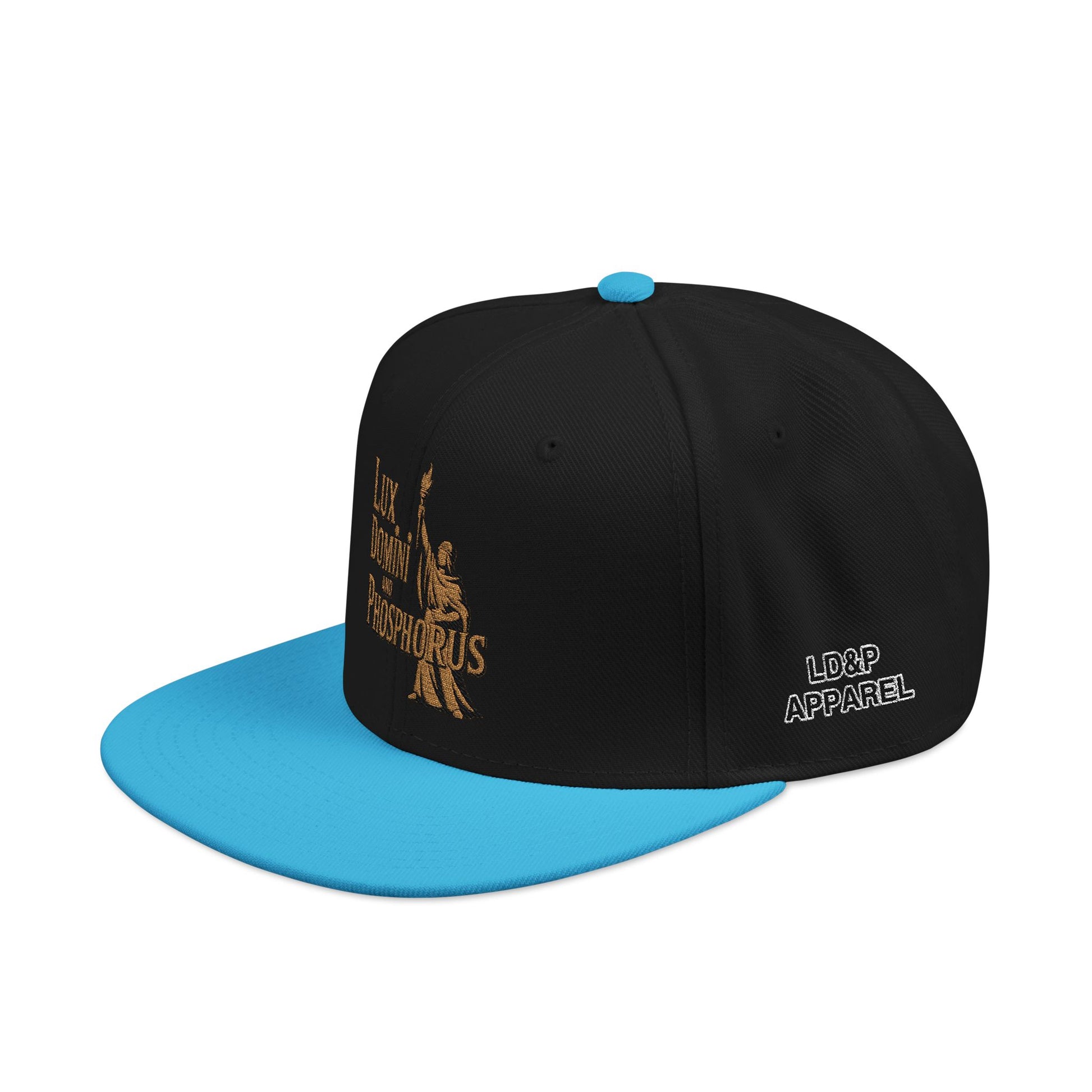 Snapback Cap - LUX DOMINI AND PHOSPHORUS Embroidered Hat