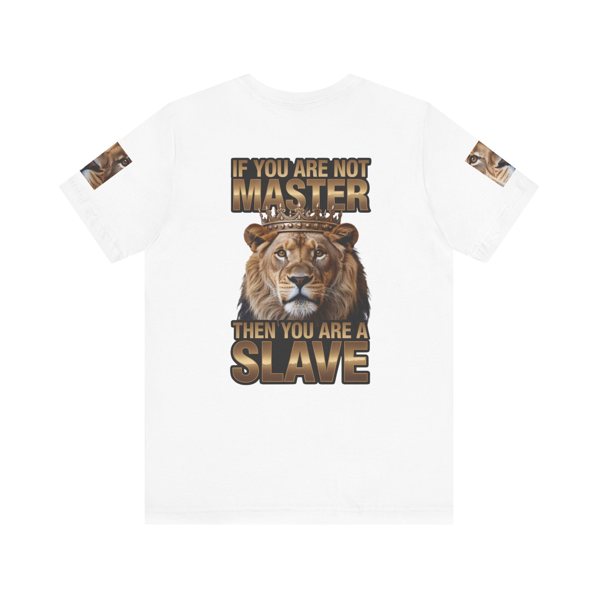T-Shirt Master or slave LD&amp;P APPAREL Design Unisex Jersey Short Sleeve Tee