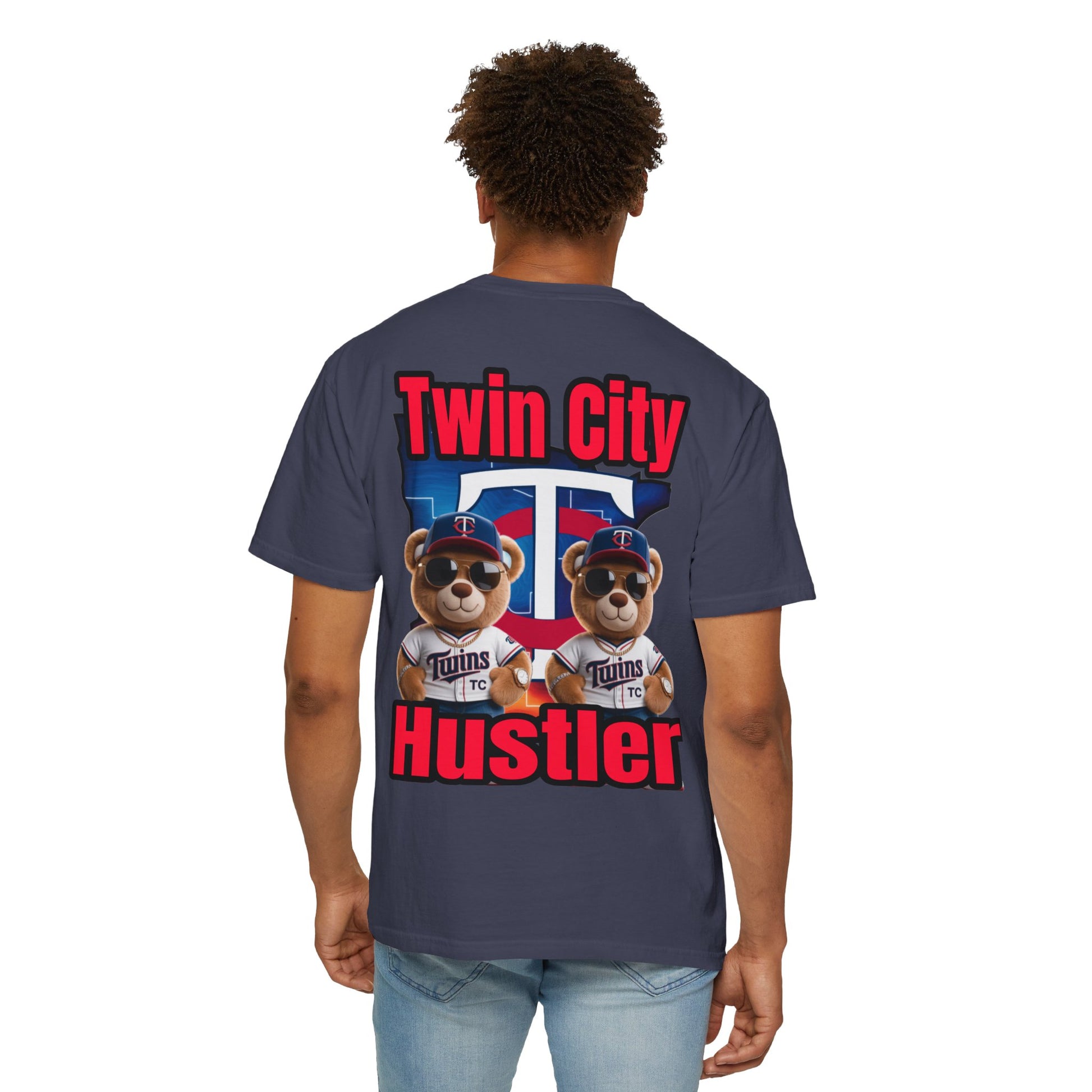 Hustler Garment-Dyed T-shirt - Twin City LD&P Apparel Design