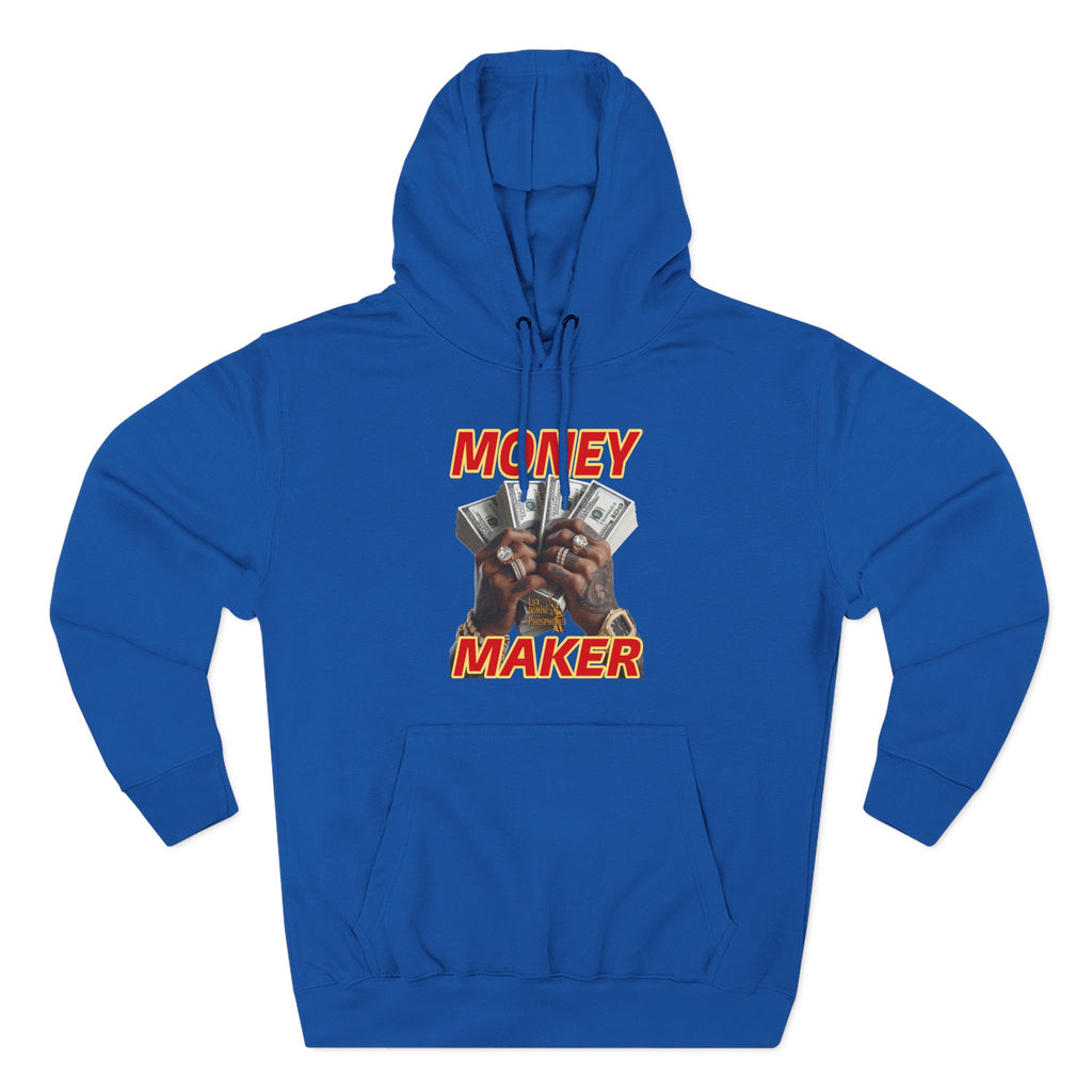 Fleece Hoodie - Money Maker Design